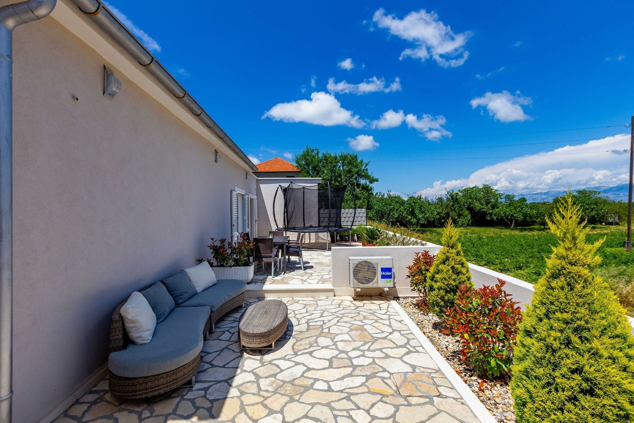 Serene Escape near Zadar with Private Pool & Charming Outdoor Oasis - Two Bedroom Holiday Home-Terras