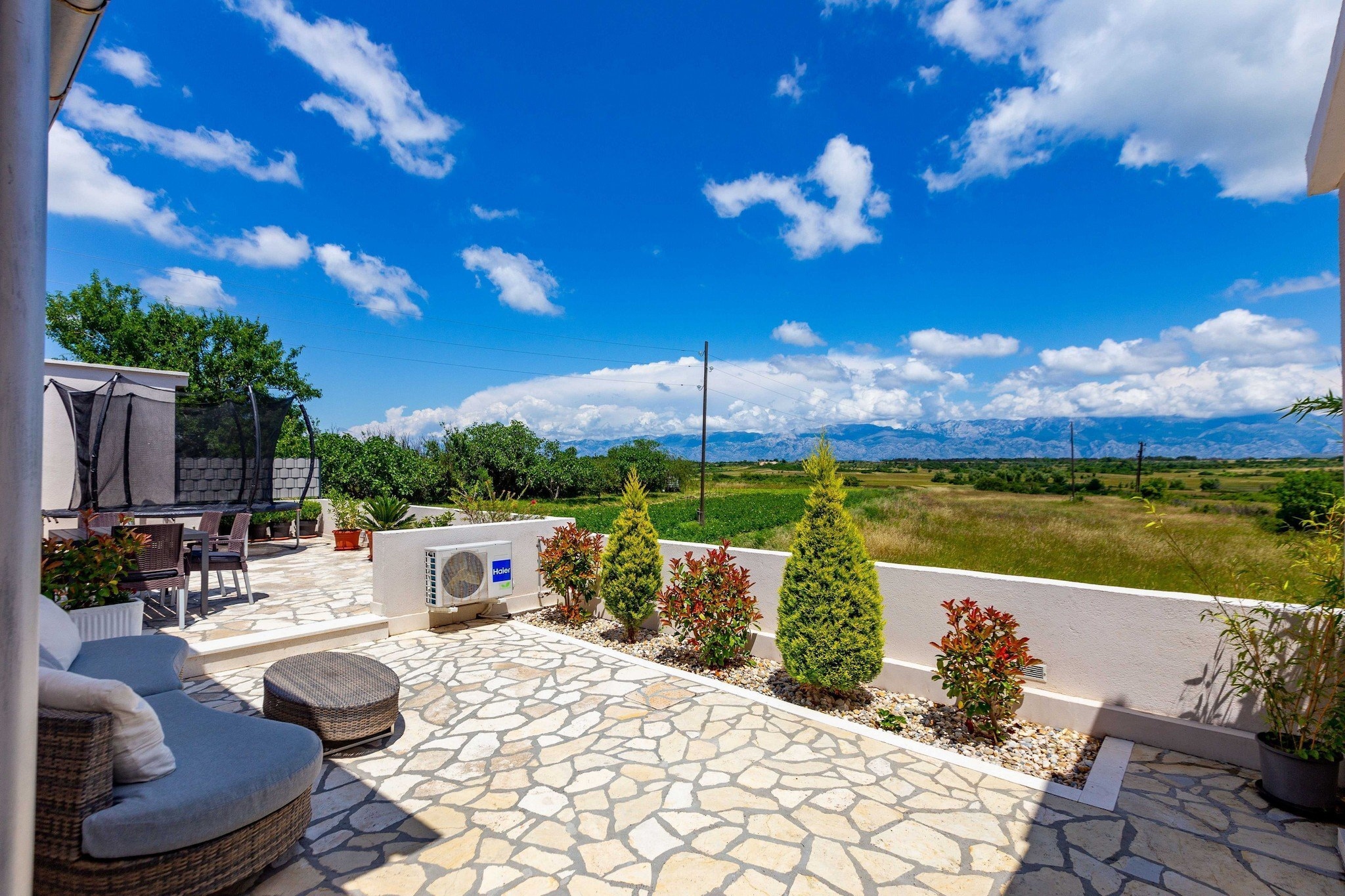 Serene Escape near Zadar with Private Pool & Charming Outdoor Oasis - Two Bedroom Holiday Home-Terras