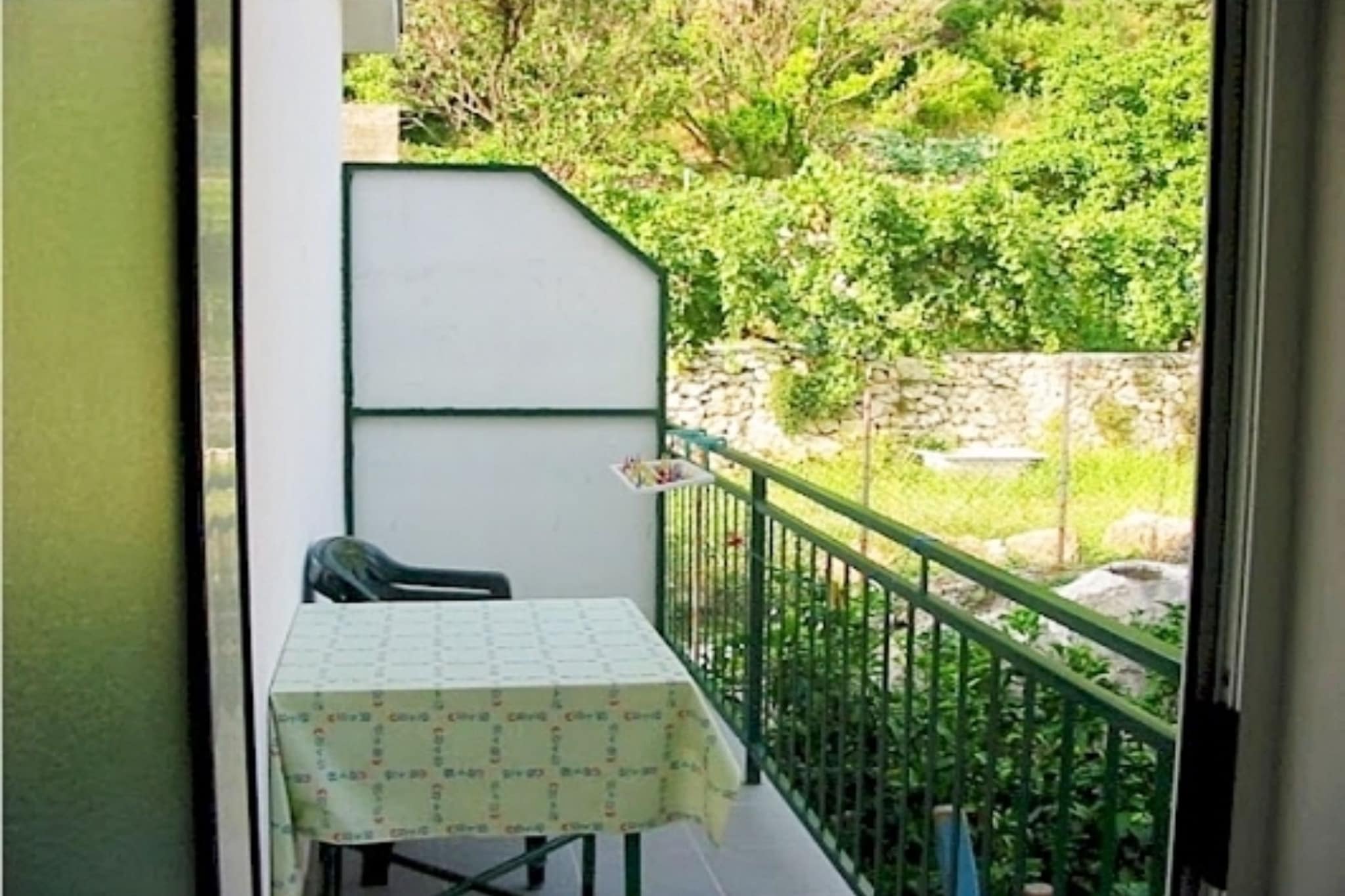 Apartments Pansion Franka 3* - Classic One Bedroom Apartment with Garden View - APT 10-Terrasse/Balkon