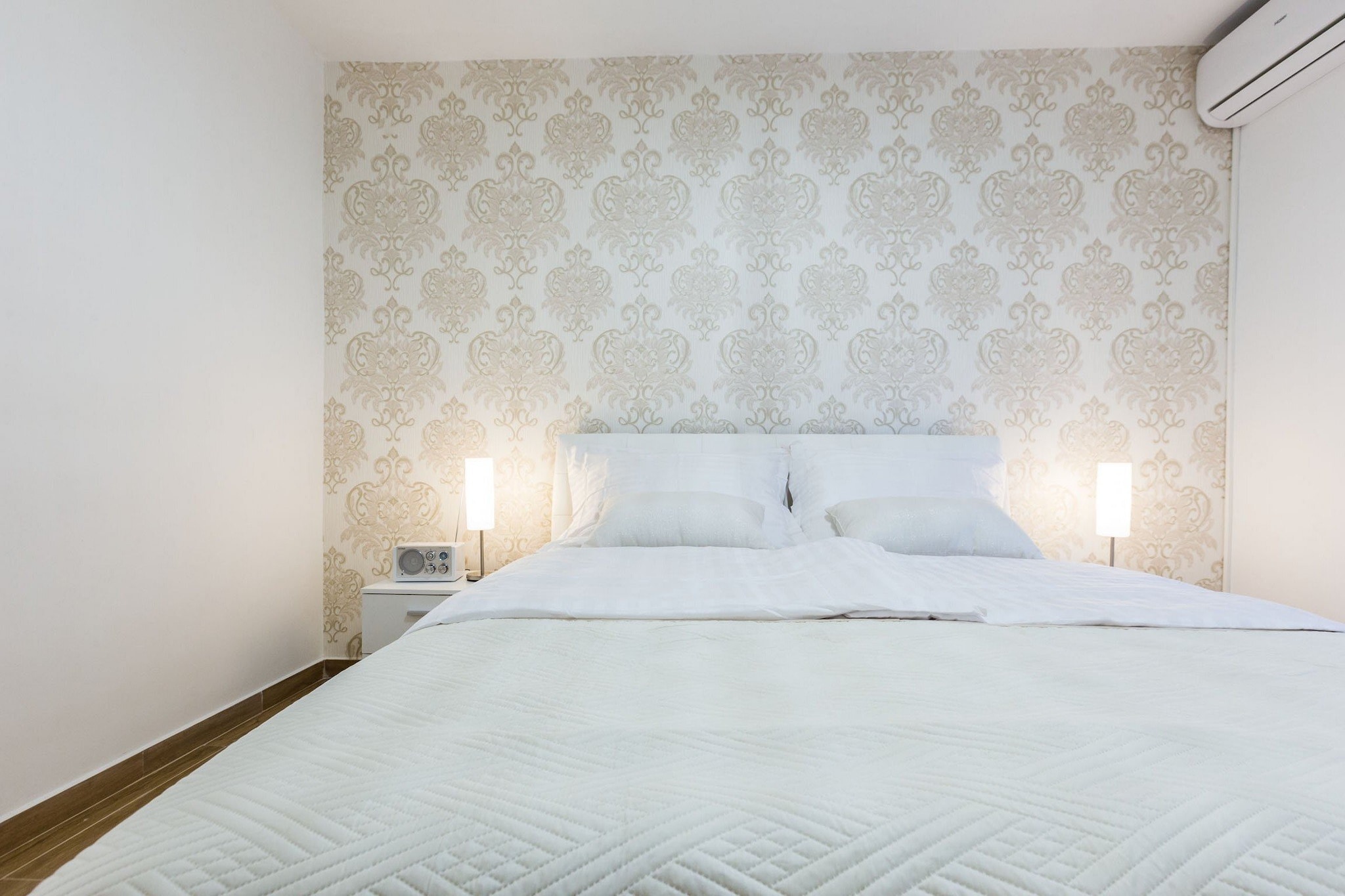 Modern Escape with Private Pool, Sauna, Game Room & BBQ, near Zadar - Four Bedroom Villa-Bedroom