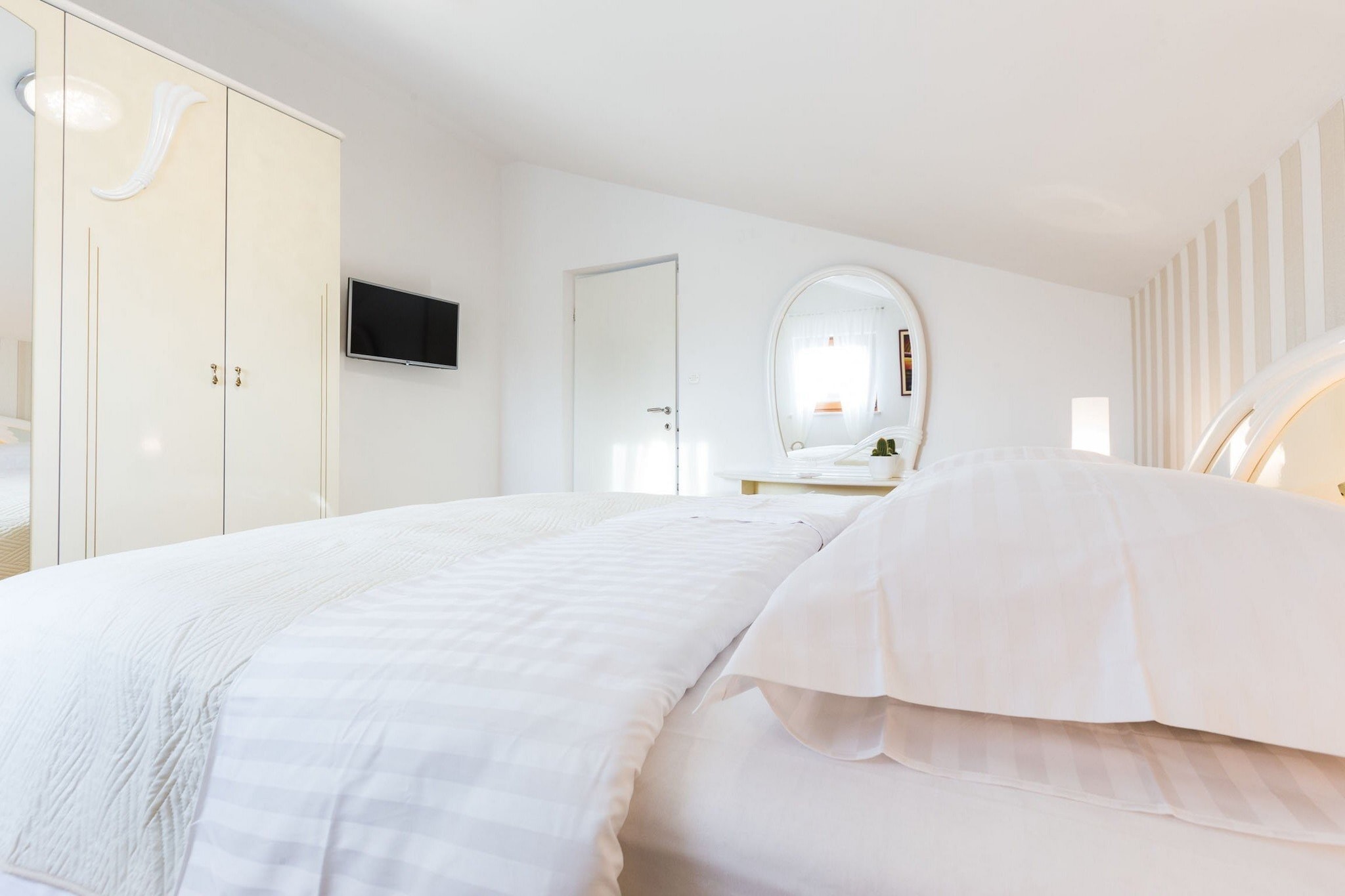 Modern Escape with Private Pool, Sauna, Game Room & BBQ, near Zadar - Four Bedroom Villa-Bedroom
