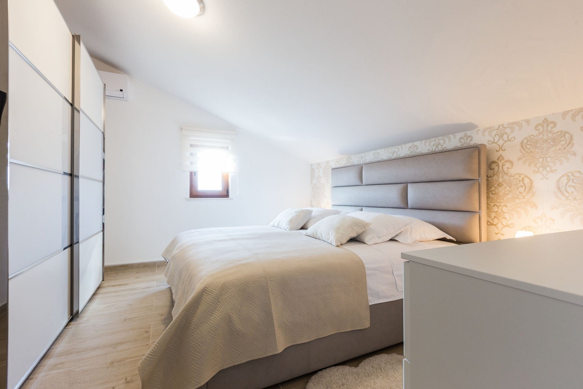 Modern Escape with Private Pool, Sauna, Game Room & BBQ, near Zadar - Four Bedroom Villa-Bedroom