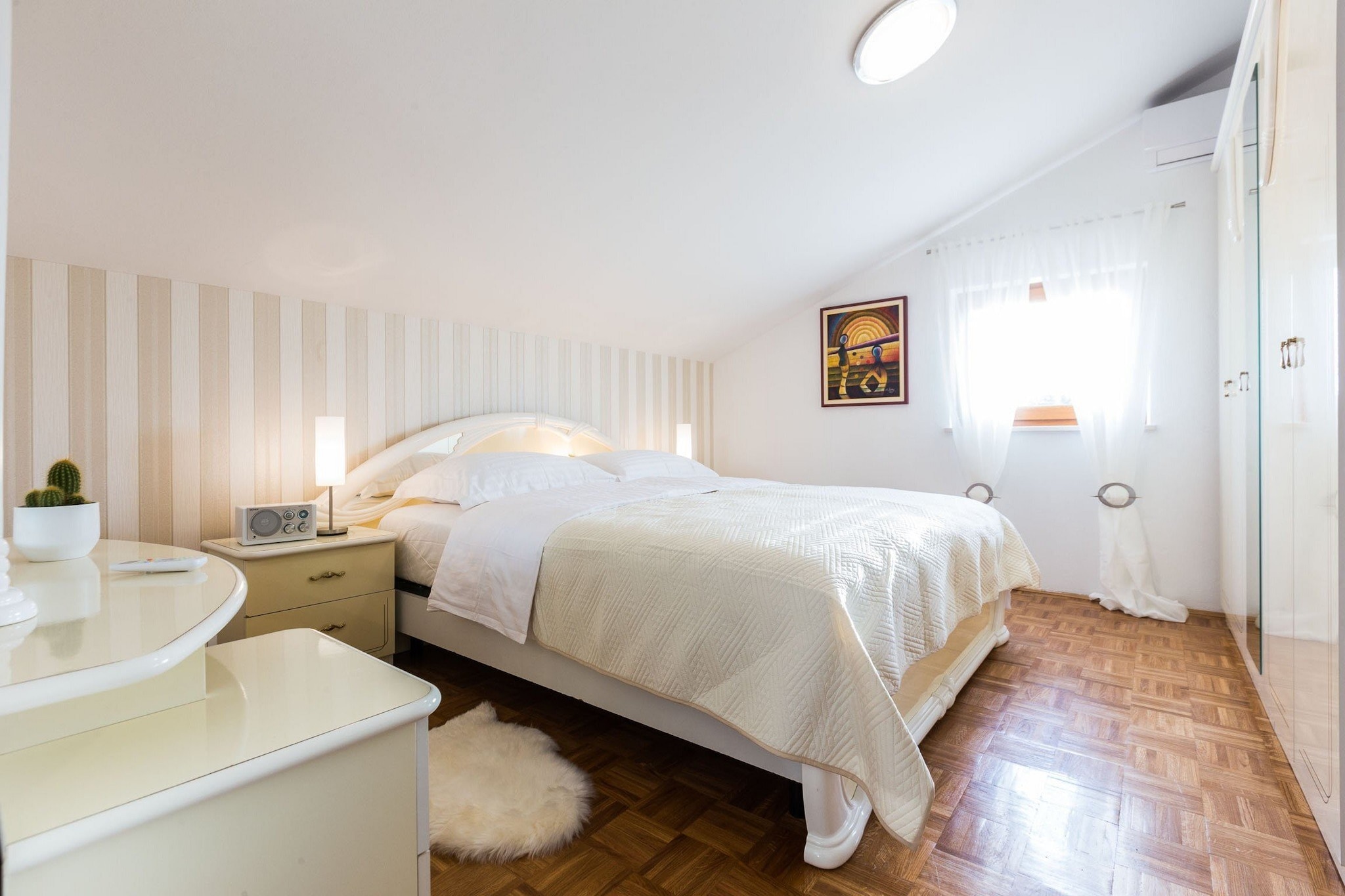 Modern Escape with Private Pool, Sauna, Game Room & BBQ, near Zadar - Four Bedroom Villa-Bedroom