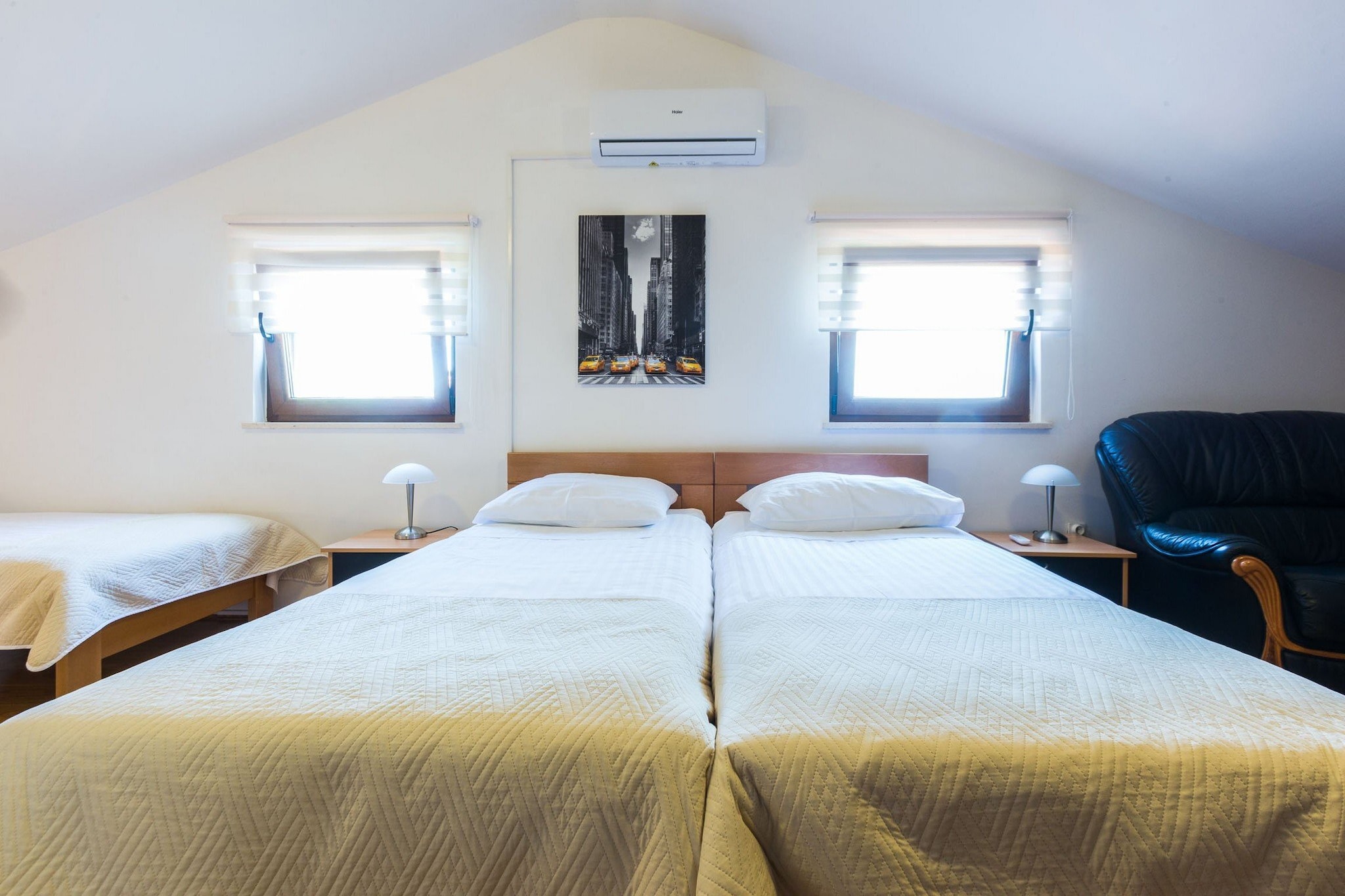 Modern Escape with Private Pool, Sauna, Game Room & BBQ, near Zadar - Four Bedroom Villa-Bedroom