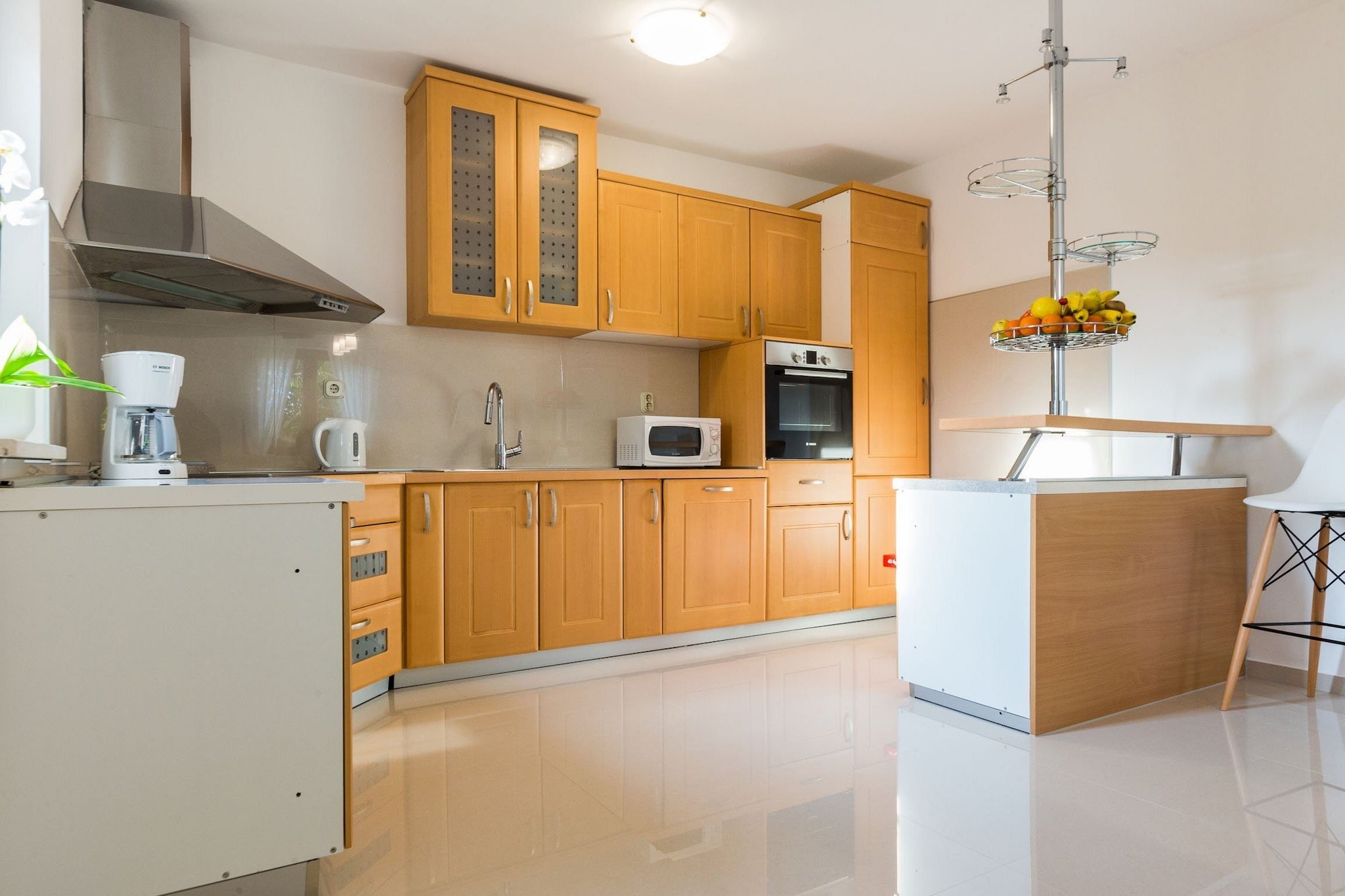 Modern Escape with Private Pool, Sauna, Game Room & BBQ, near Zadar - Four Bedroom Villa-Kitchen