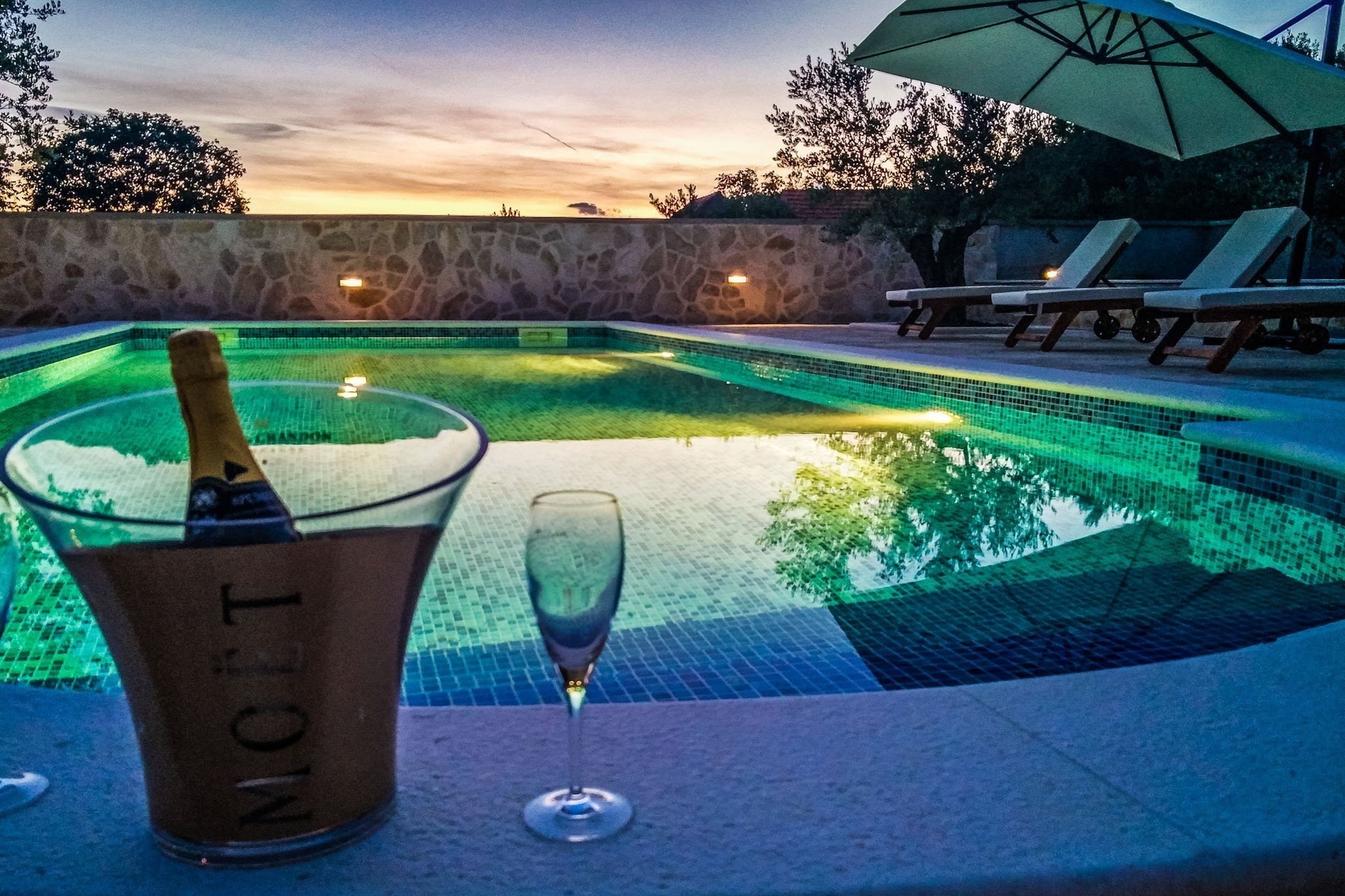 Modern Escape with Private Pool, Sauna, Game Room & BBQ, near Zadar - Four Bedroom Villa-Pool