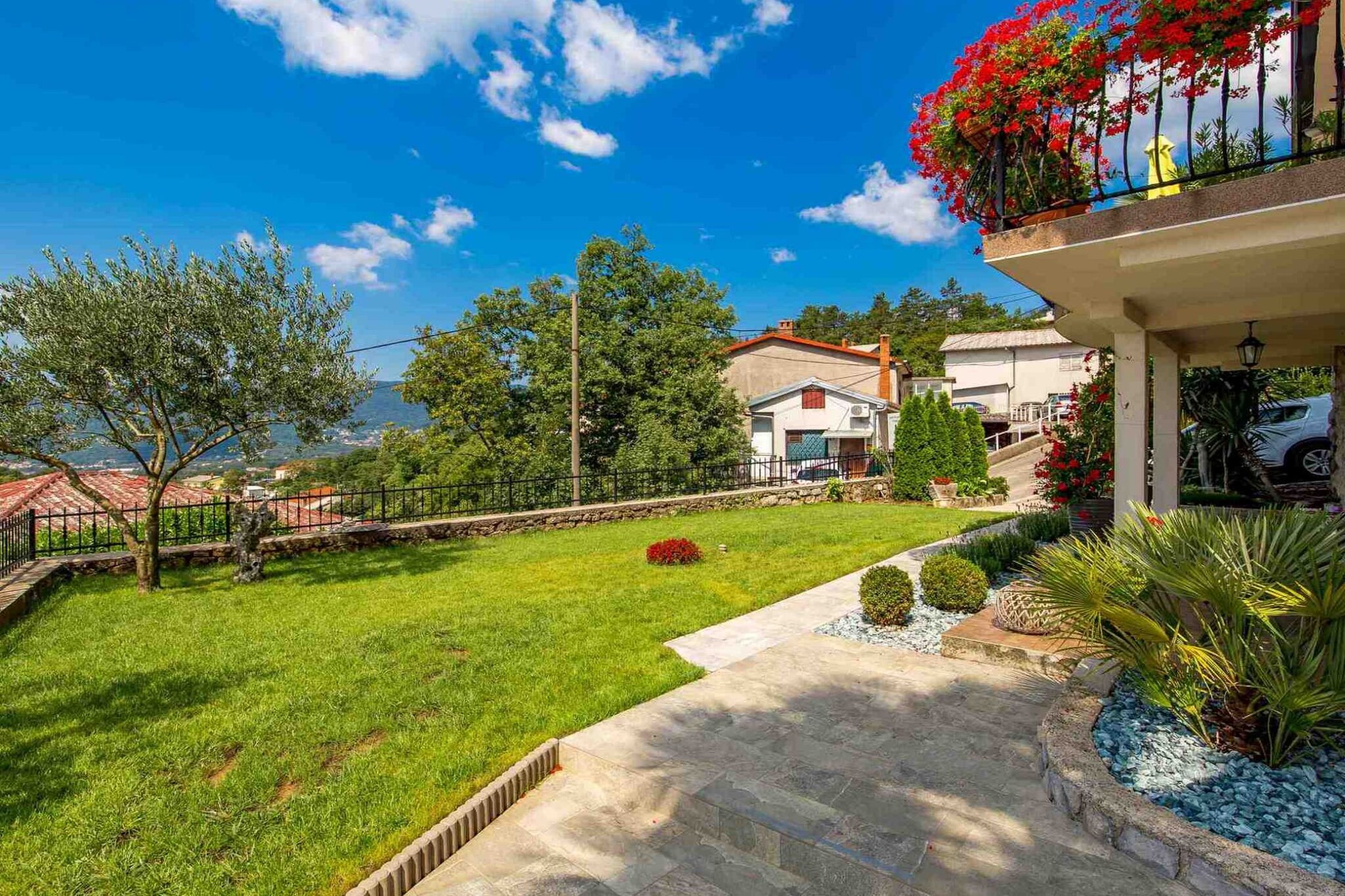 Modern Comfort with Shared Pool, Balconies & Lush Green Surroundings - One Bedroom Apartment (Romantic)-Outdoor