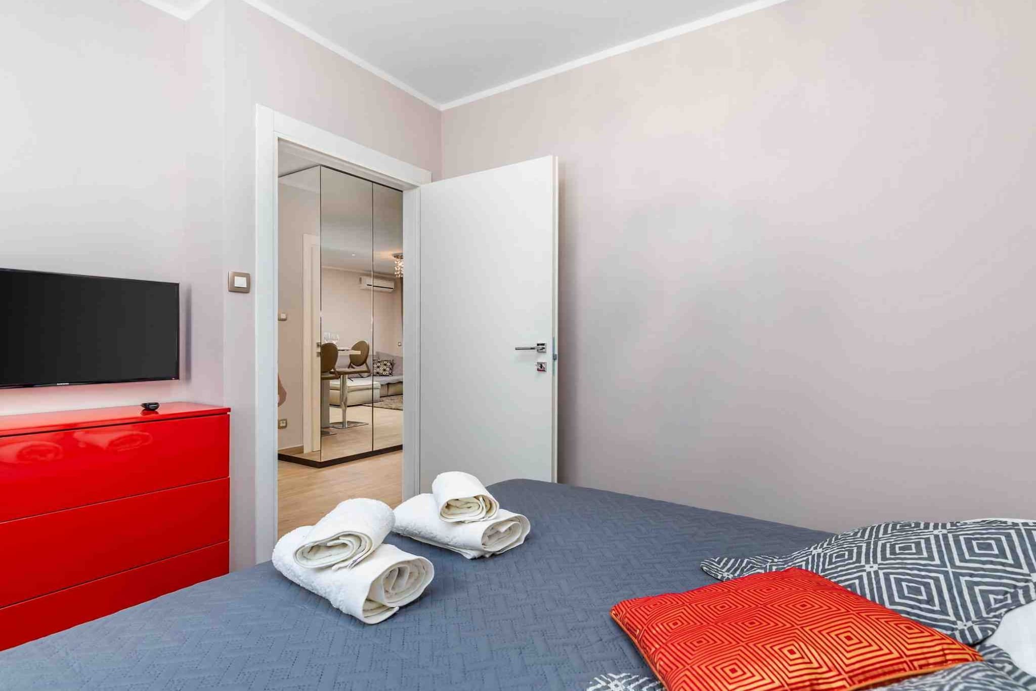 Modern Comfort with Shared Pool, Balconies & Lush Green Surroundings - One Bedroom Apartment (Romantic)