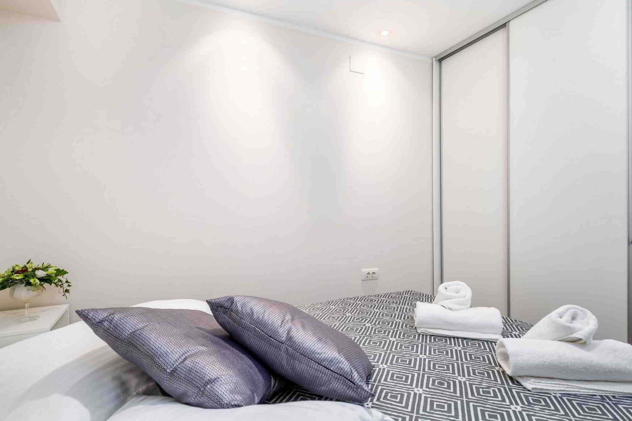 Modern Comfort with Shared Pool, Balconies & Lush Green Surroundings - One Bedroom Apartment (Relax)-Bedroom