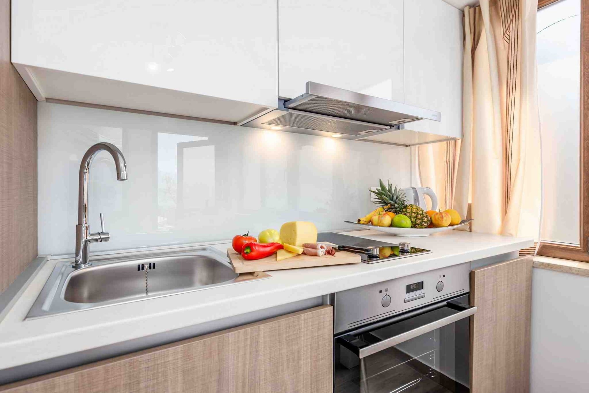 Modern Comfort with Shared Pool, Balconies & Lush Green Surroundings - One Bedroom Apartment (Relax)-Kitchen