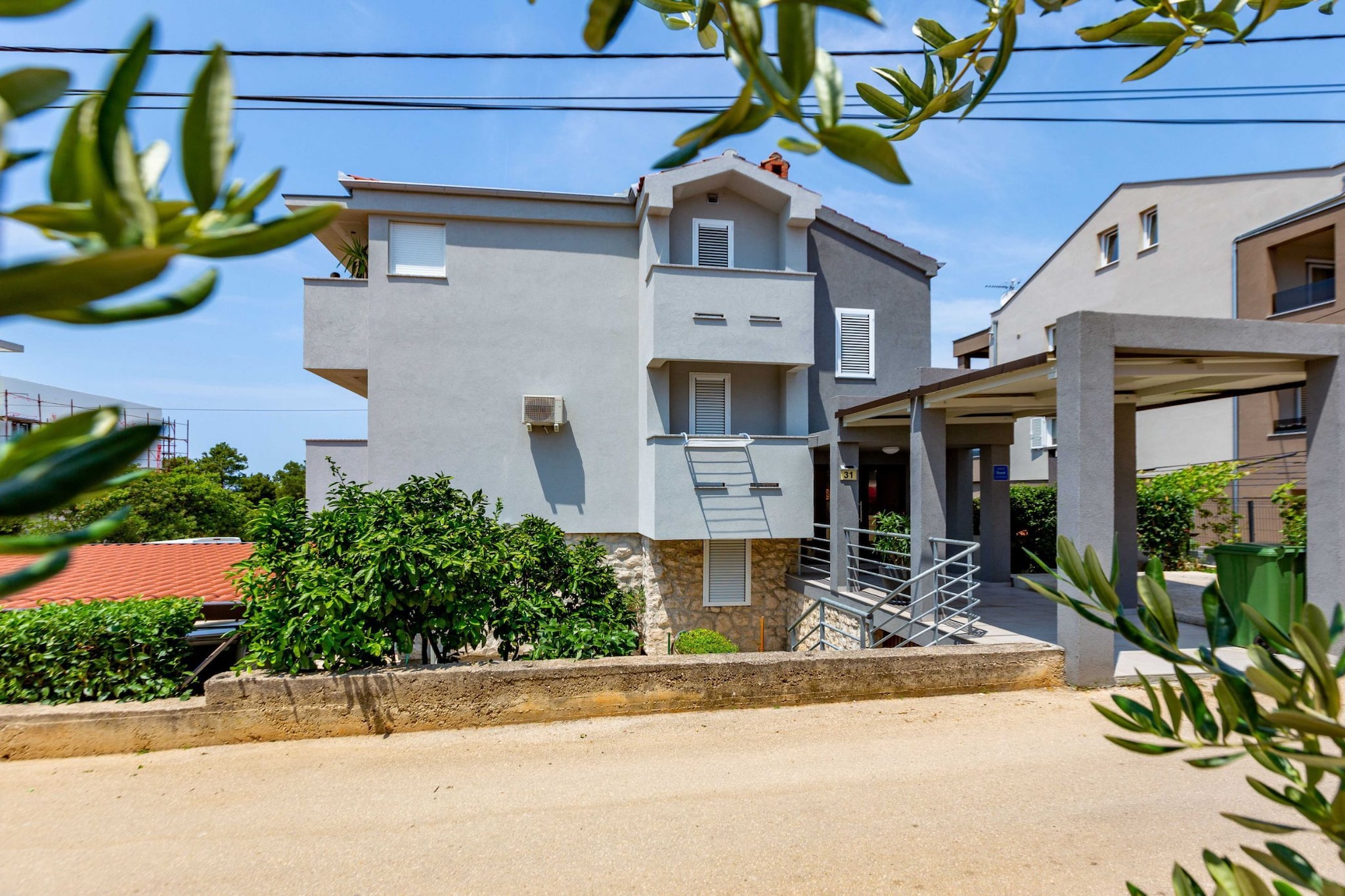 Zadar Lavish and Luxurious Apartment with Private Pool - Three Bedroom Apartment with Private Pool-Outdoor