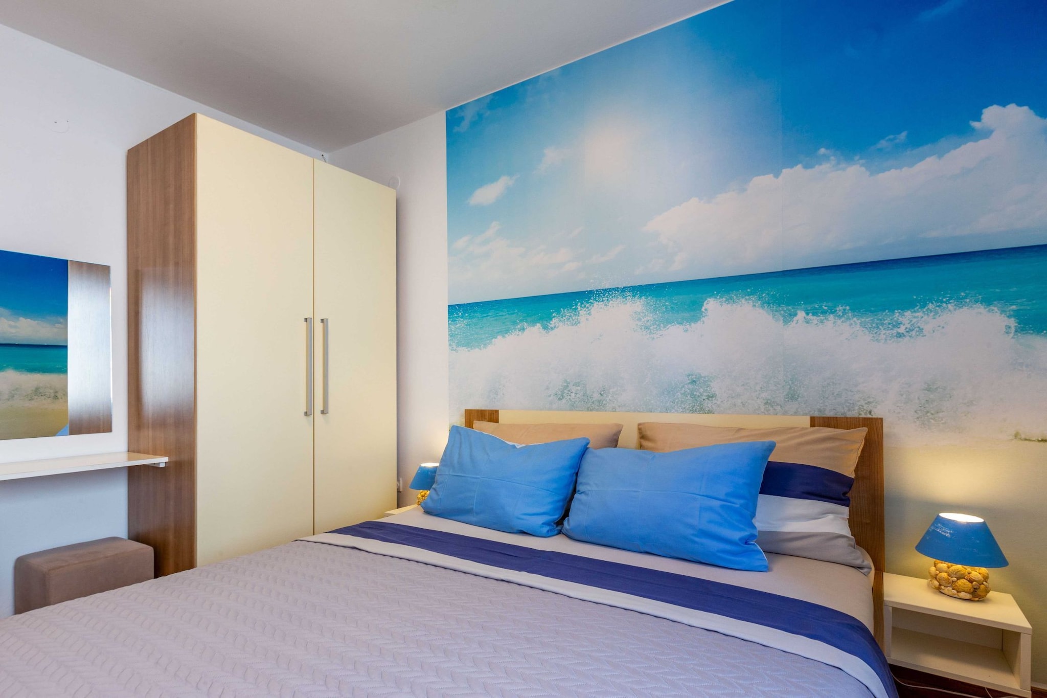 Zadar Lavish and Luxurious Apartment with Private Pool - Three Bedroom Apartment with Private Pool-Bedroom