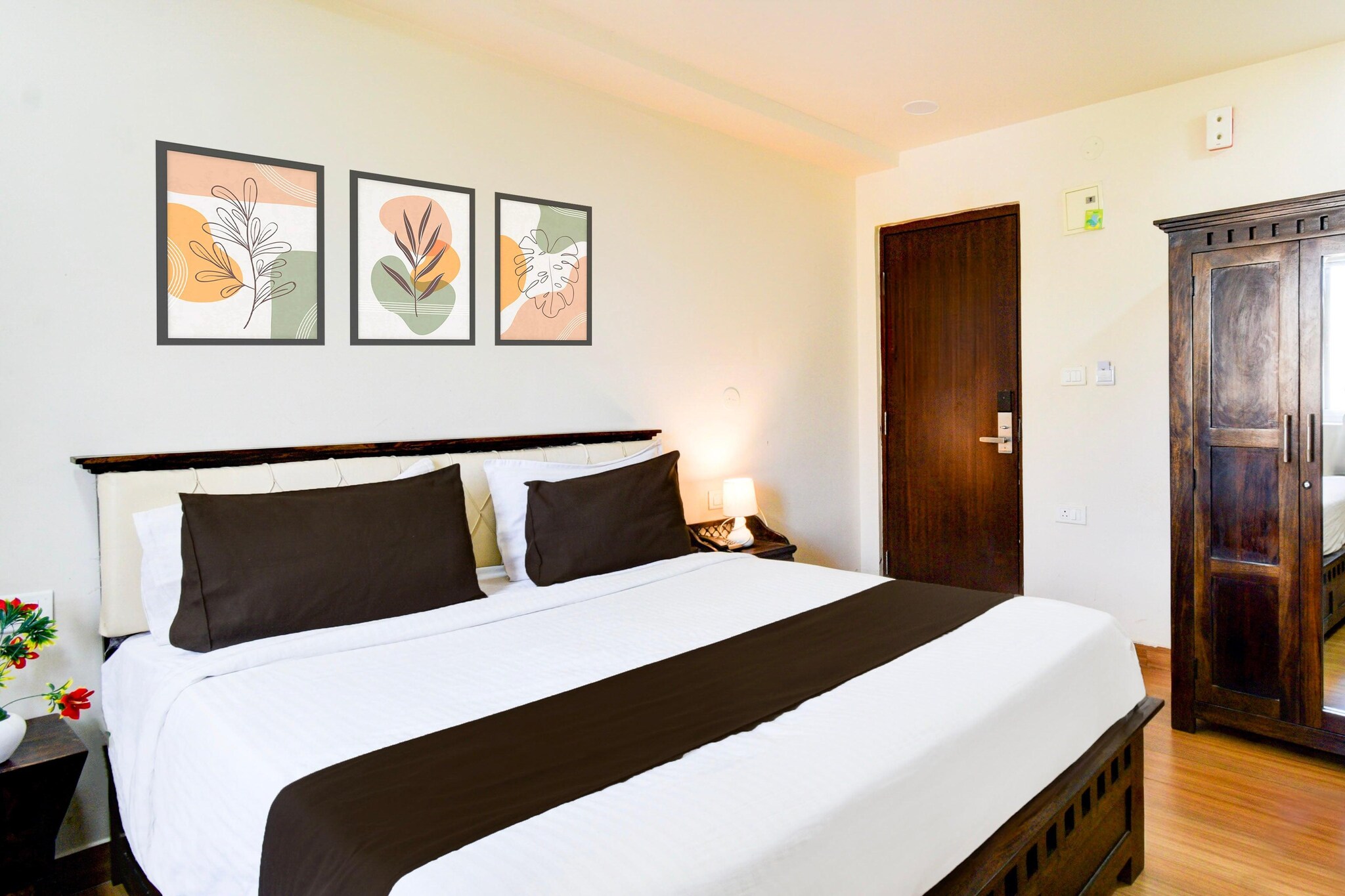 Set within 1.8 km of ISB and 12 km of Golkonda Fort, Elite Stays at Rockview Enclave Gachibowli offers rooms with air conditioning and a private bathroom in Gachibowli. This 3-star hotel offers room service, a 24-hour front desk and free WiFi. The hotel has family rooms.
All guest rooms at the hotel come with a seating area, a flat-screen TV with satellite channels and a private bathroom with free toiletries and a bath or shower. All units feature a desk.
Guests at Elite Stays at Rockview Enclave Gachibowli can enjoy a continental or an Asian breakfast.
City Centre Mall is 15 km from the accommodation, while Ravindra Bharathi is 17 km from the property. Rajiv Gandhi International Airport is 32 km away.
Unmarried couples are warmly welcome at this property.
Guests with local ID proof are warmly welcome.
Early Check-In Policy: A full day’s room rate will be charged for check-ins before 6:00 AM. Complimentary early check-in is available between 6:00 AM and 10:00 AM, subject to room availability.
Check-in is only available to guests aged 18 and above. Please provide a government-issued ID to confirm your age.