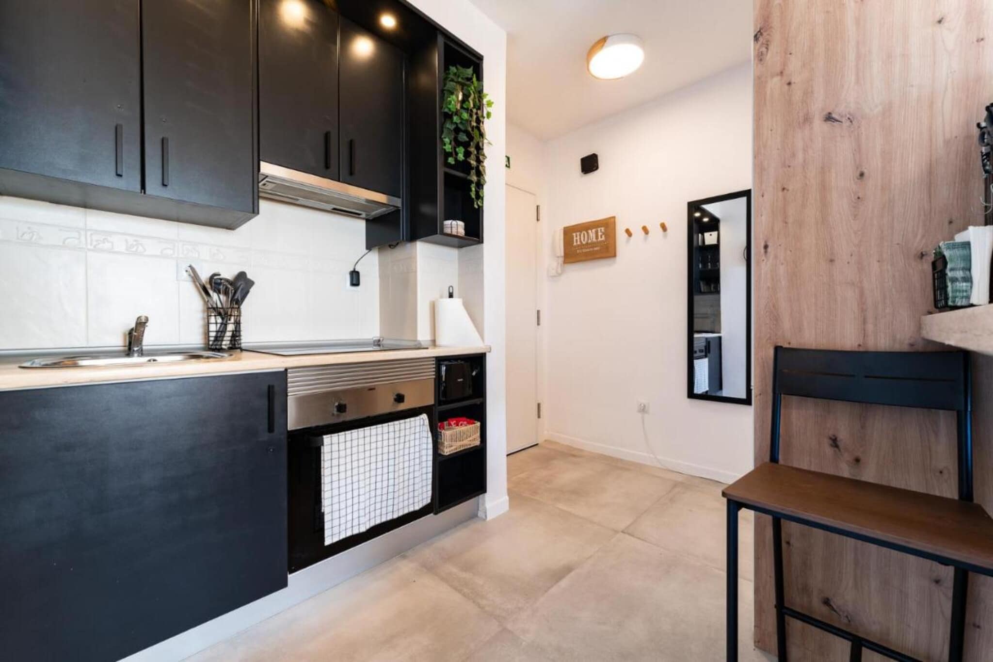 Apartamento con vistas al mar-Keuken