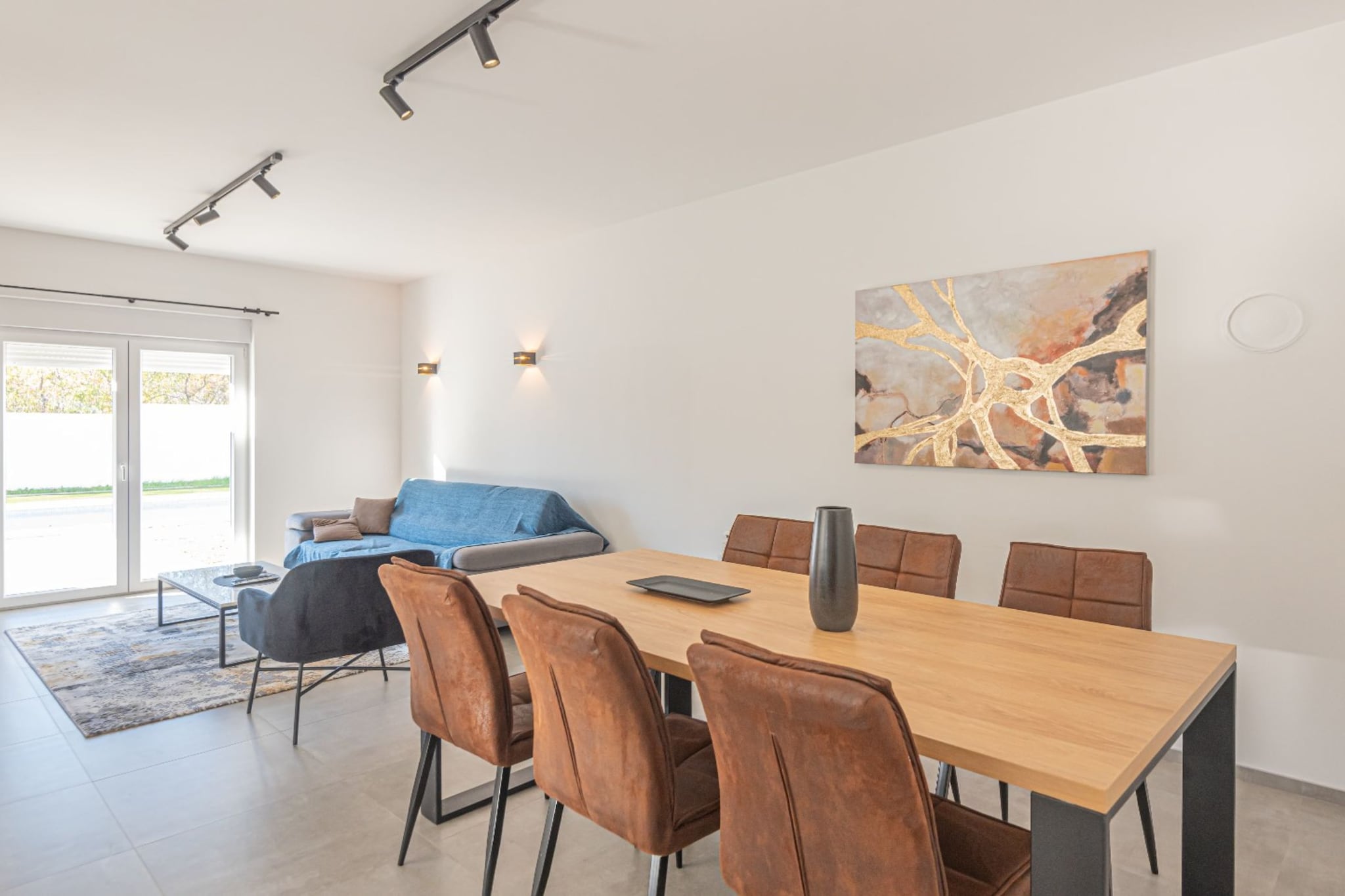 Holiday Home Iva - Three Bedroom  Holiday Home-Woonkamer