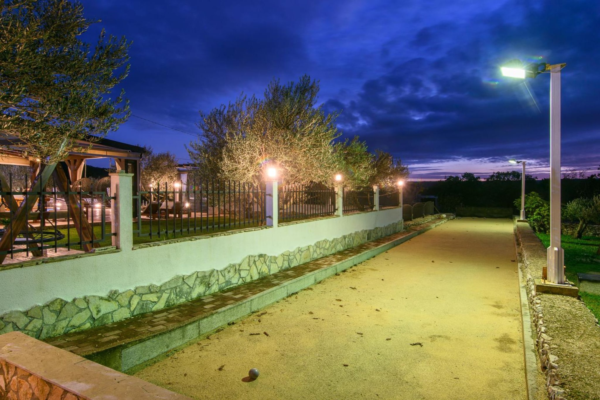 Vila Ive winter spa Podumci-Außenbereich