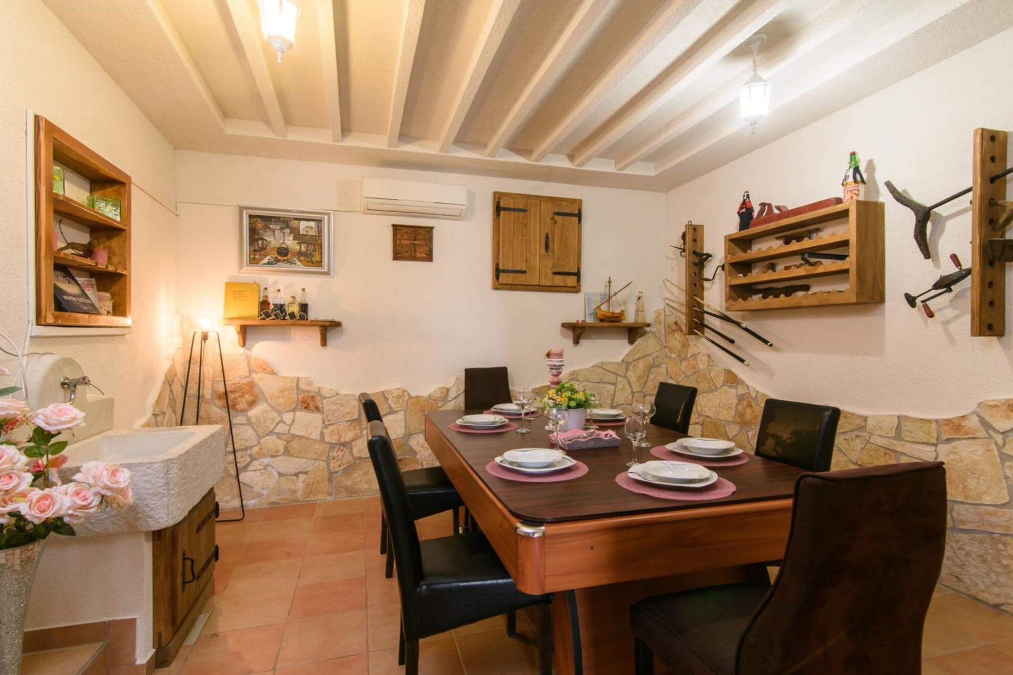Vila Ive winter spa Podumci-Esszimmer