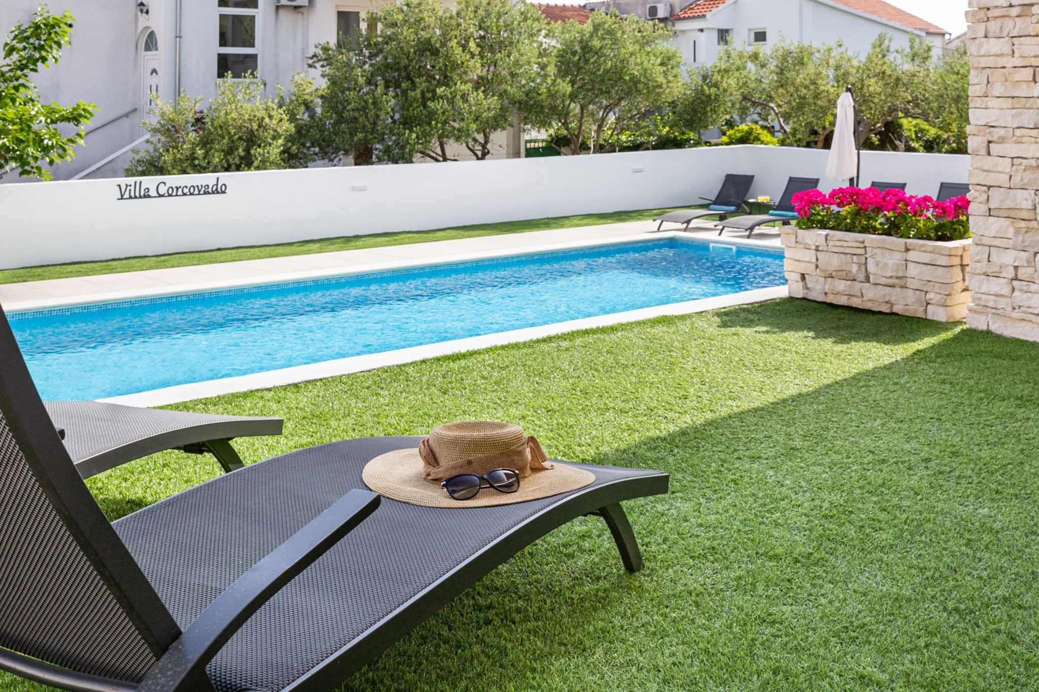 Exclusive Vodice Apartments - Deluxe Two Bedroom Apartment A1-Piscine