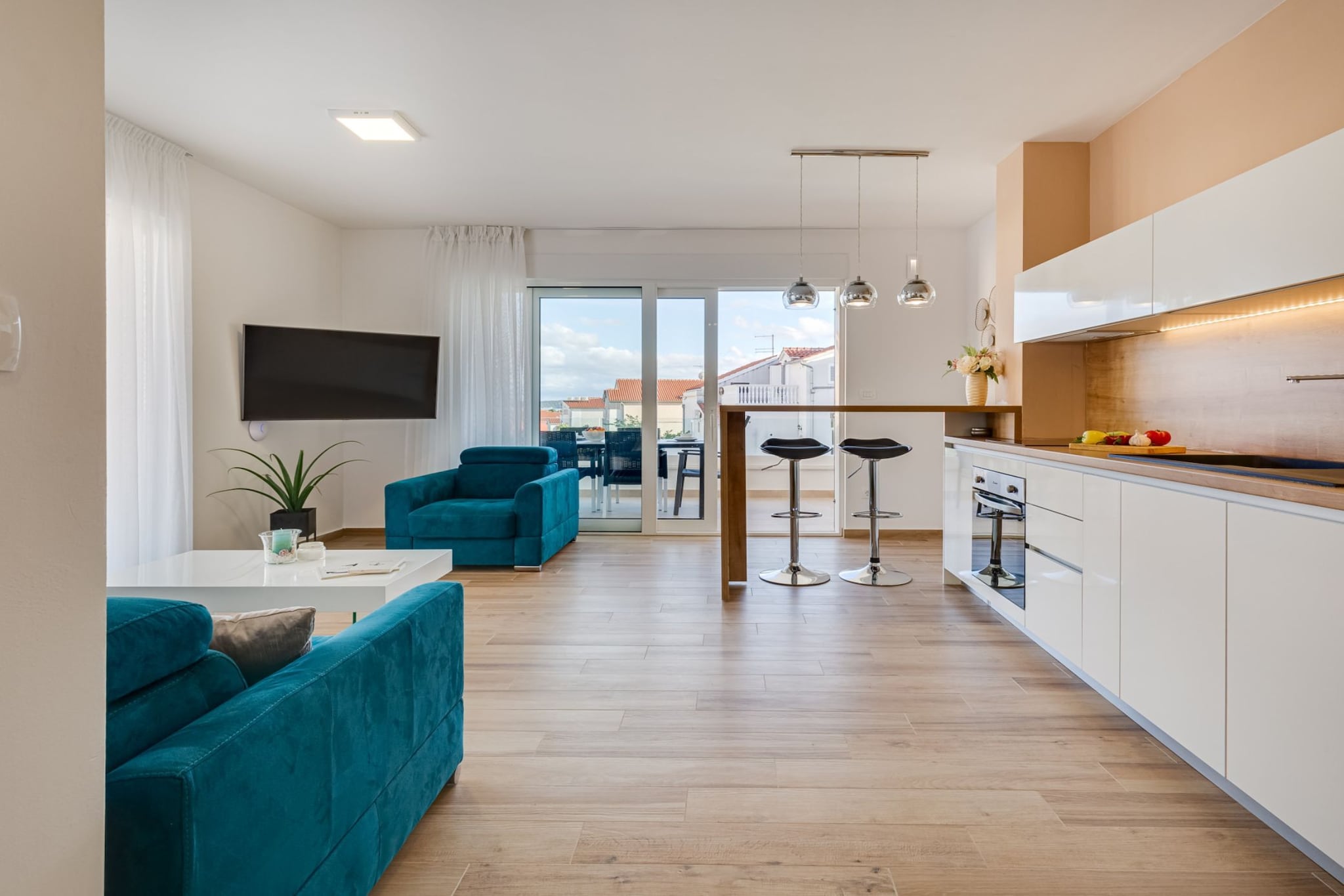 Exclusive Vodice Apartments - Two Bedroom Apartment with Sea View A3
