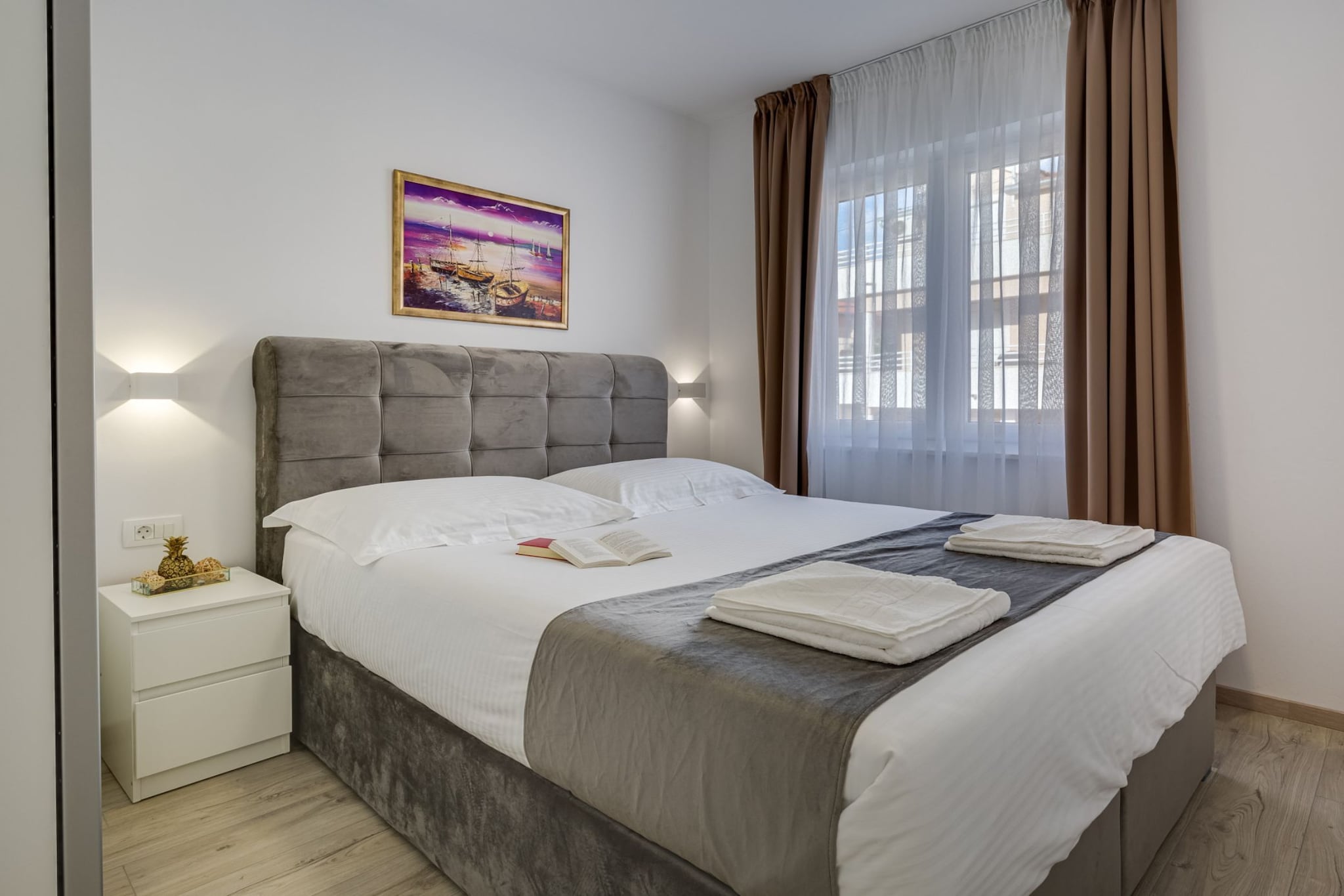 Exclusive Vodice Apartments - Two Bedroom Apartment with Sea View A3-Chambre