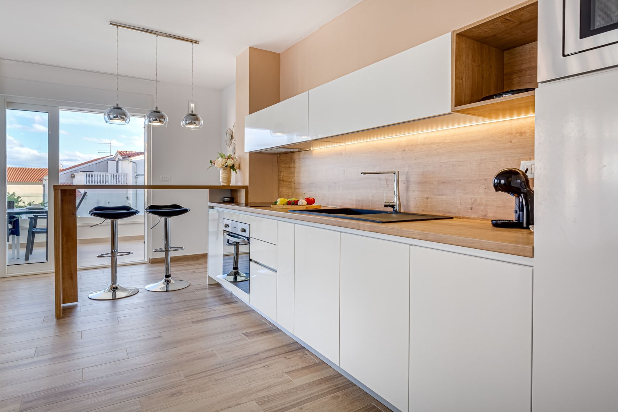 Exclusive Vodice Apartments - Two Bedroom Apartment with Sea View A3