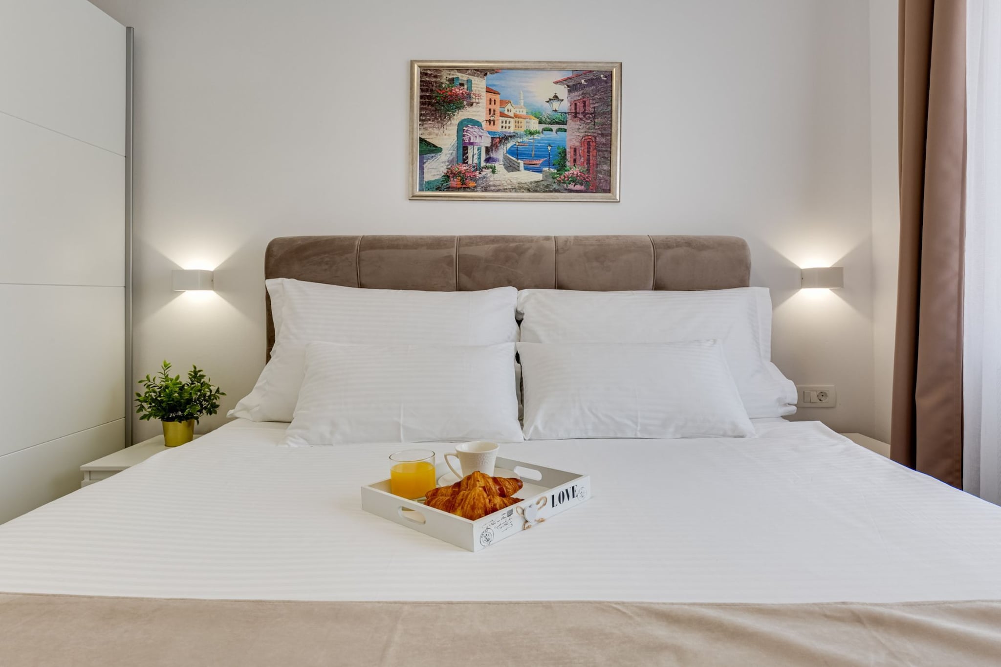 Exclusive Vodice Apartments - Penthouse Apartment A5-Slaapkamer