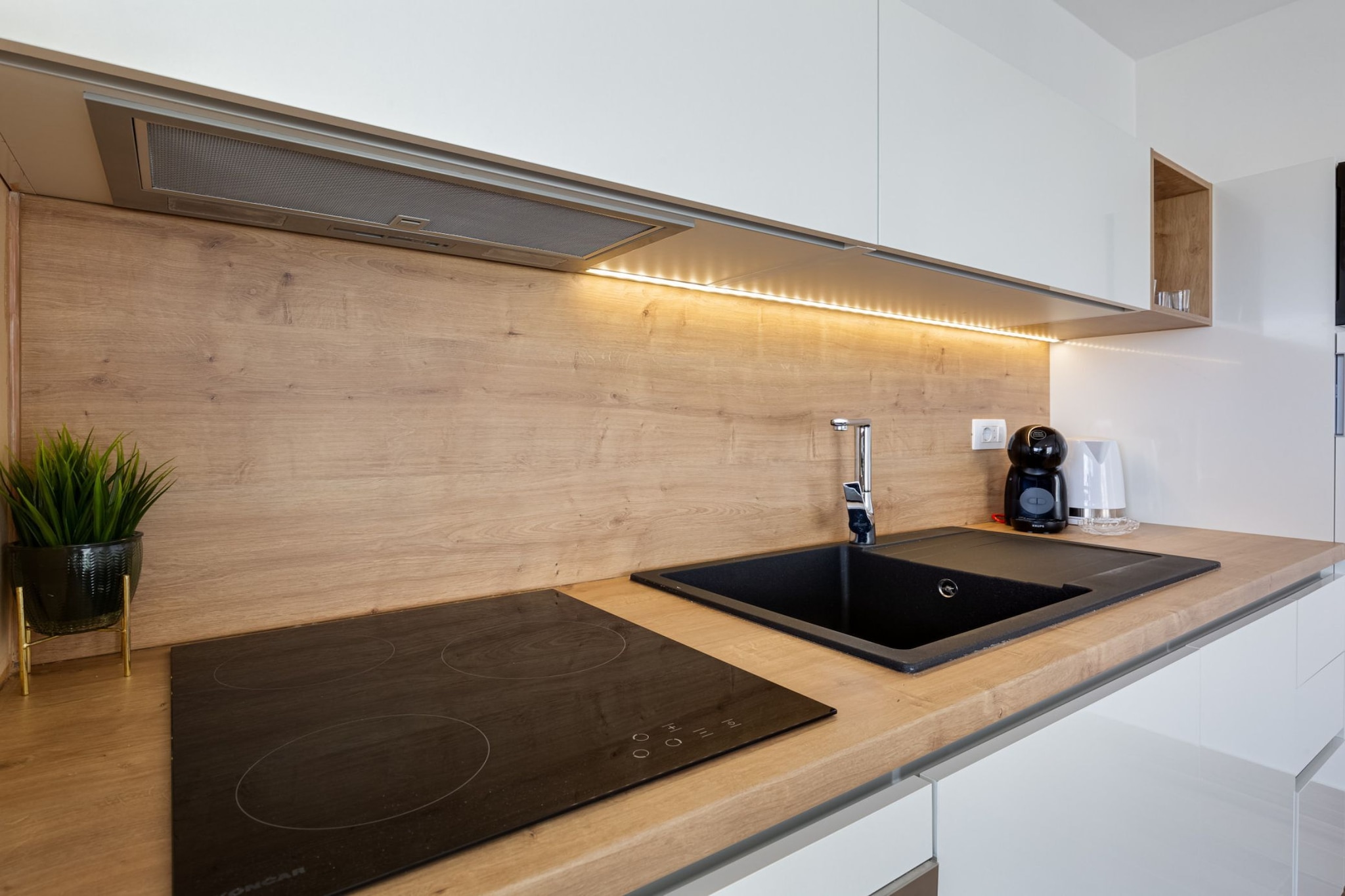 Exclusive Vodice Apartments - Penthouse Apartment A5-Keuken
