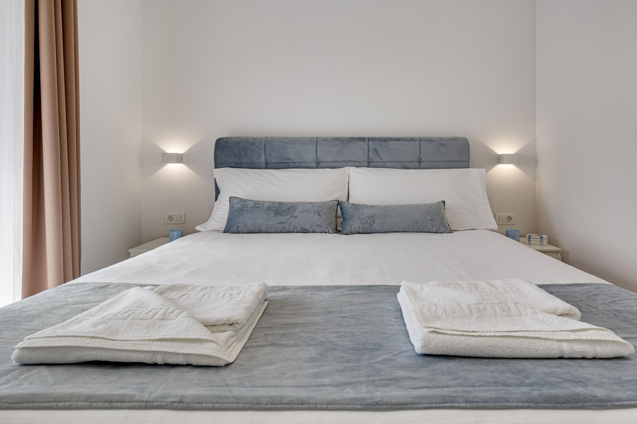 Exclusive Vodice Apartments - Penthouse Apartment with Balcony A6-Slaapkamer