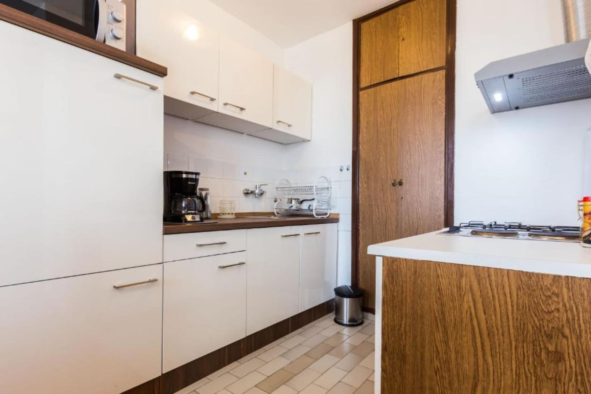 Stylish Two Bedroom Apartment Retreat with Balcony in Zadar Two Bedrooms-Kitchen