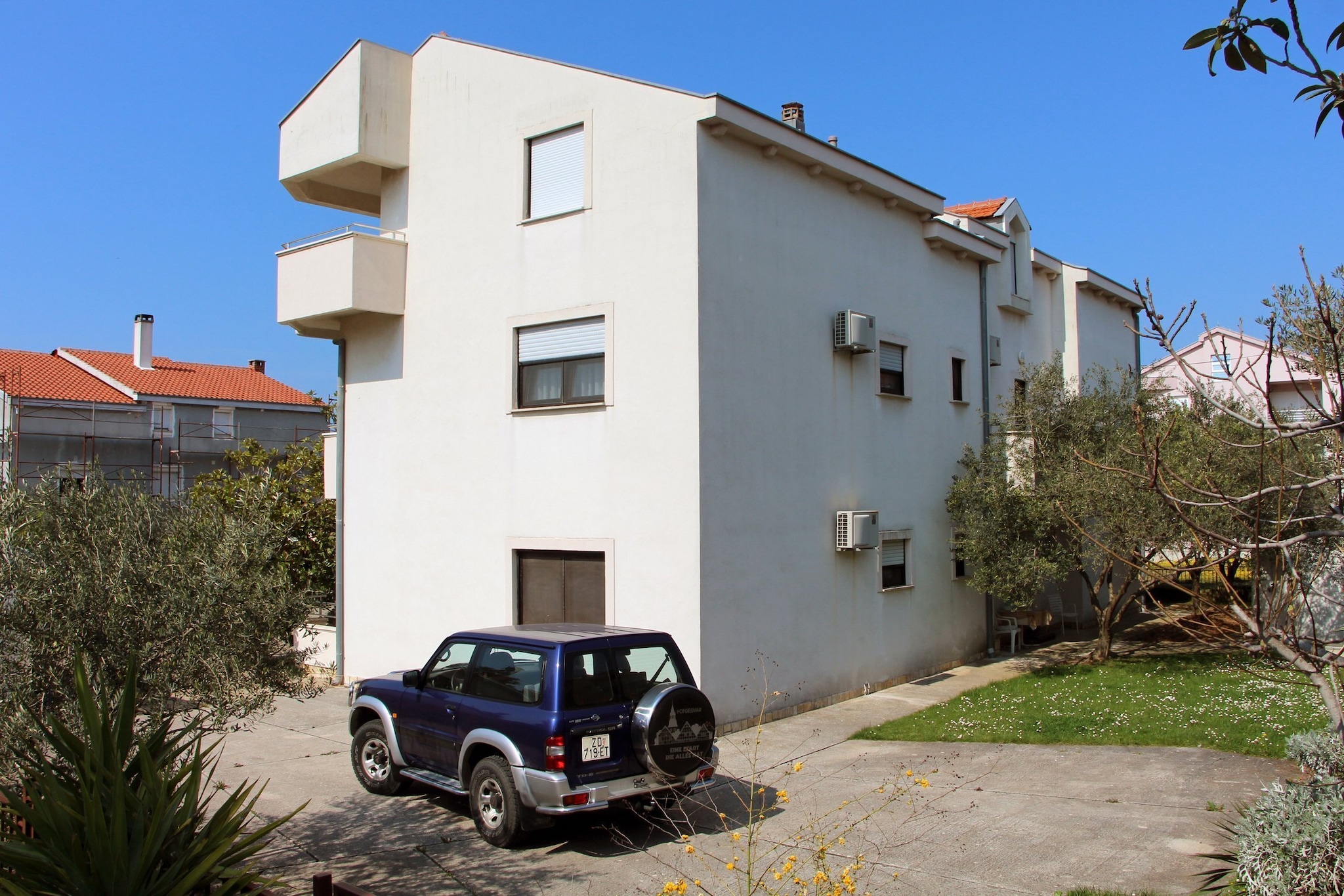 Zadar Coastal Haven - One Bedroom Apartment Ground Floor-Außenbereich