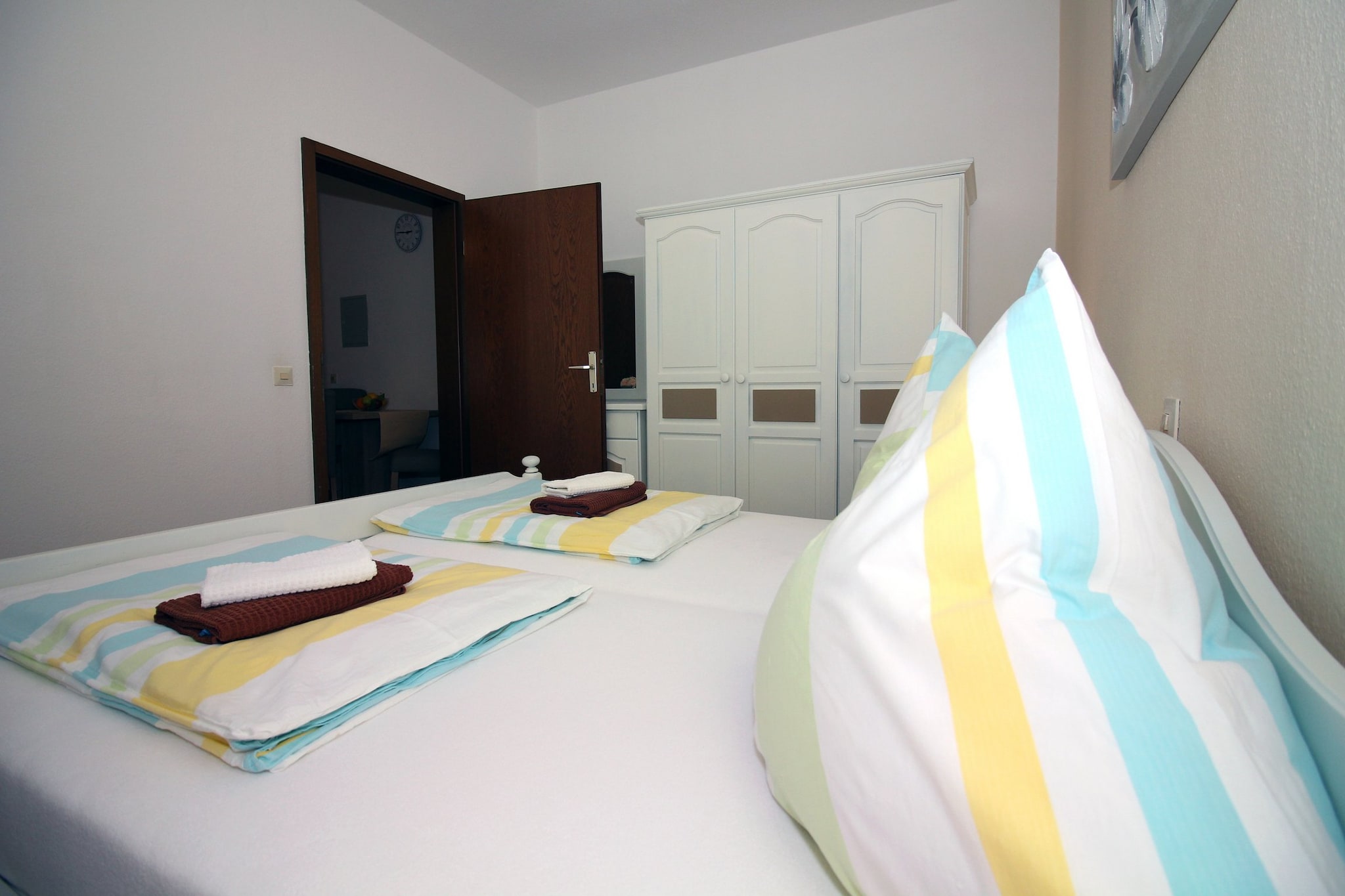 Zadar Coastal Haven - One Bedroom Apartment Ground Floor-Schlafzimmer