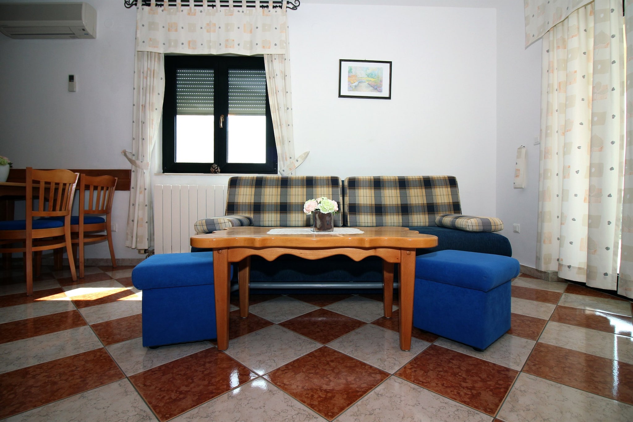 Zadar Coastal Haven - One Bedroom Apartment With Sea View-Wohnzimmer