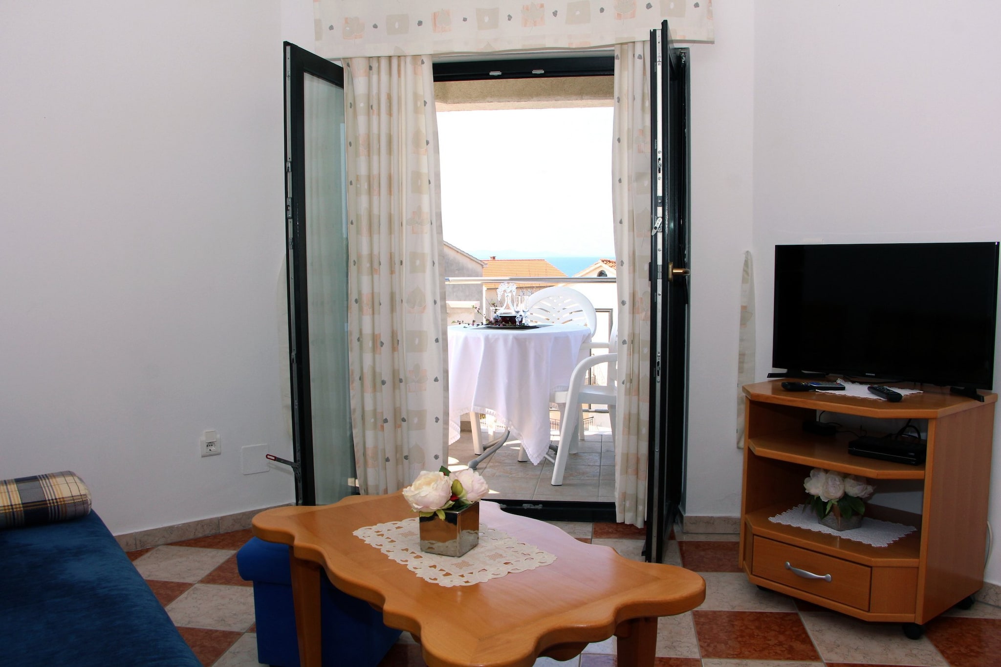 Zadar Coastal Haven - One Bedroom Apartment With Sea View-Schlafzimmer