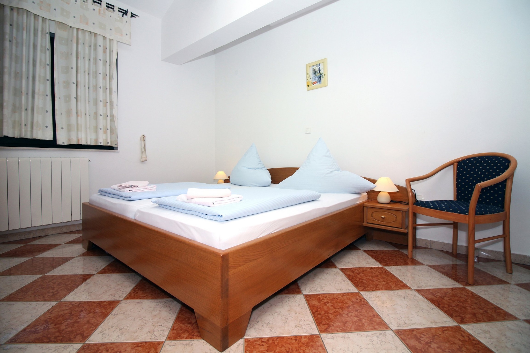 Zadar Coastal Haven - One Bedroom Apartment With Sea View-Schlafzimmer