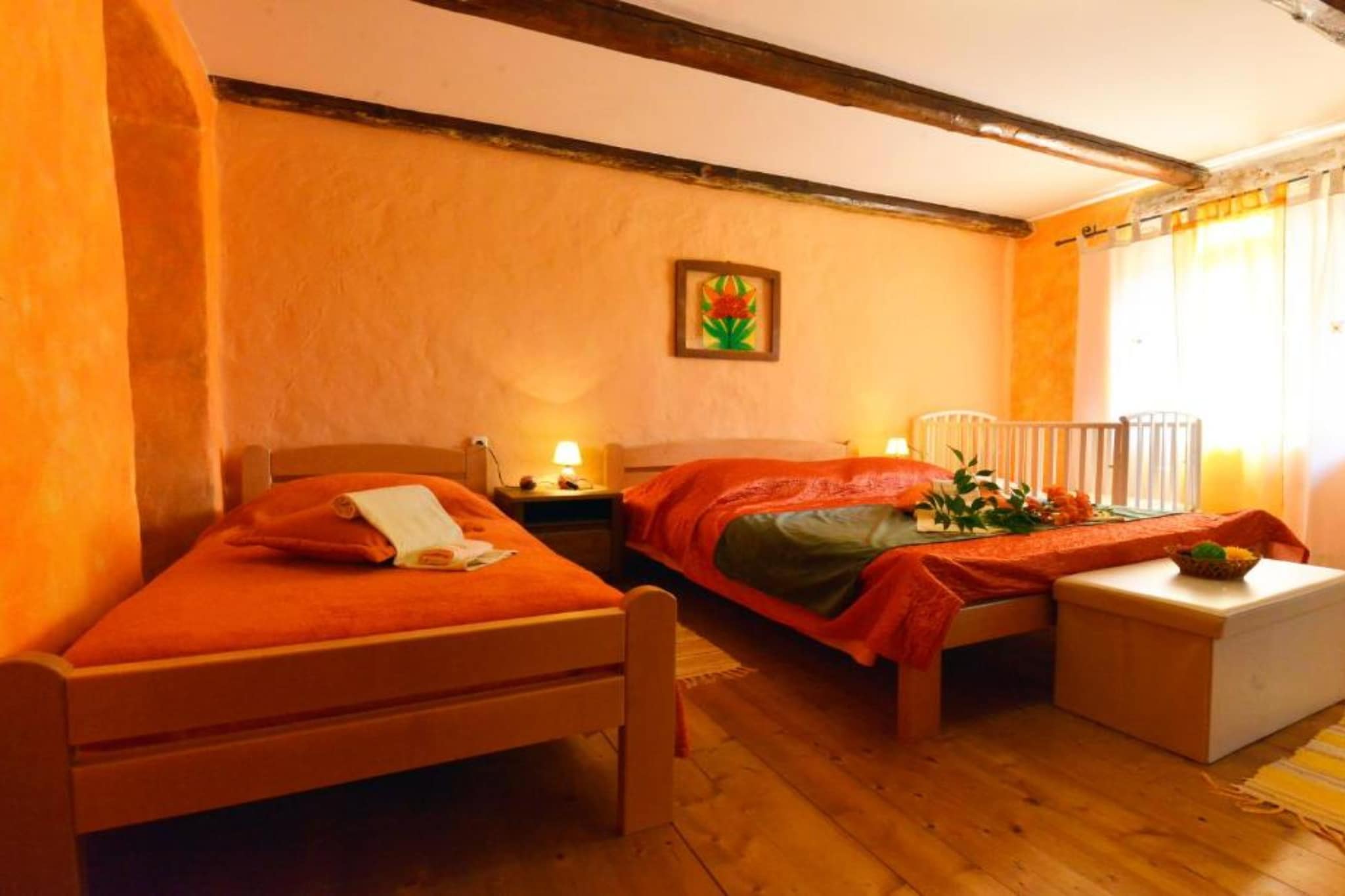 Authentic Istrian Holiday Home for Unforgettable Stays - Three Bedroom Holiday Home with Private Pool-Slaapkamer