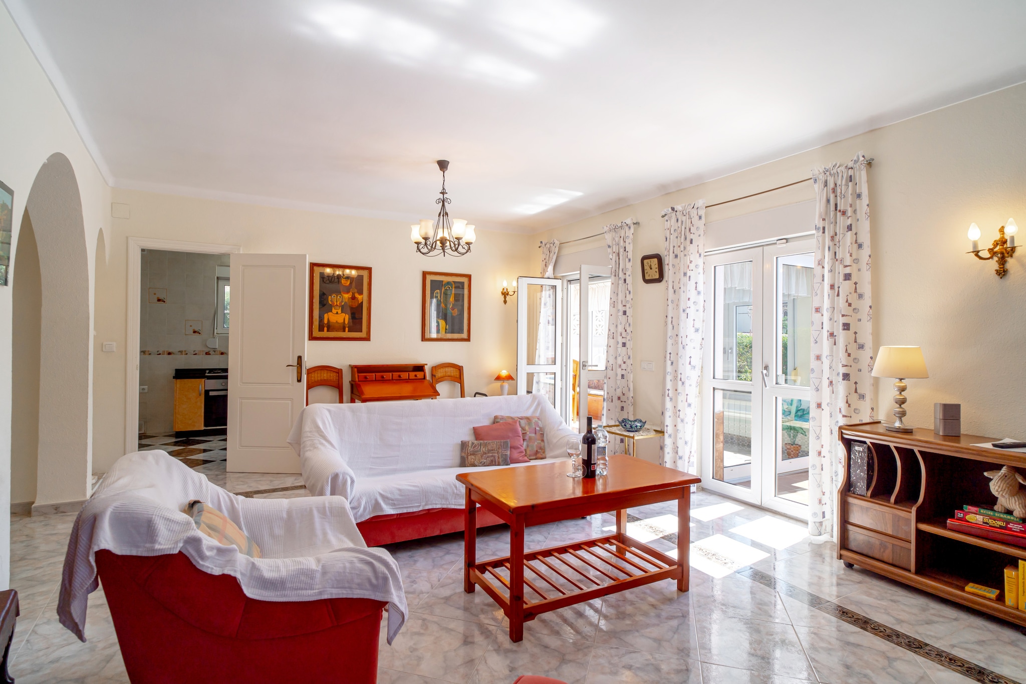 Villa Sevilla Private Pool by Casasol-Woonkamer