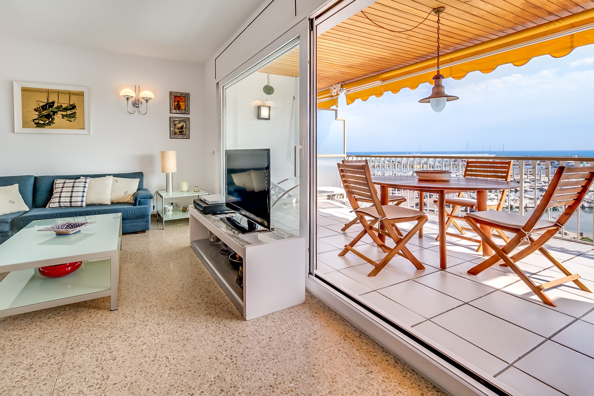 Vivalidays Es Blau -Blanes- Costa Brava-Terrassenbalkon