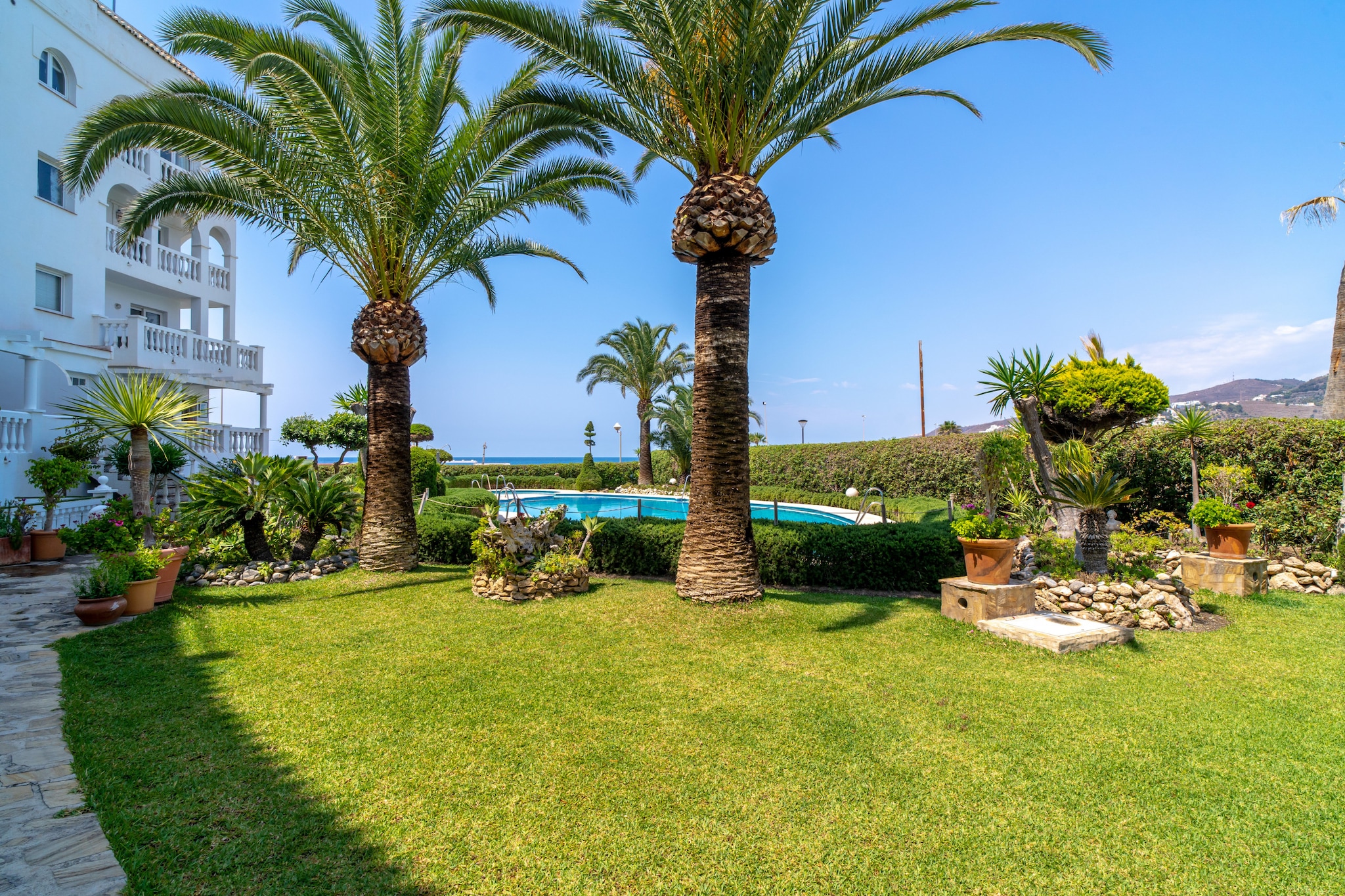 Stella Maris Beachfront B by Casasol-Gärten Sommer