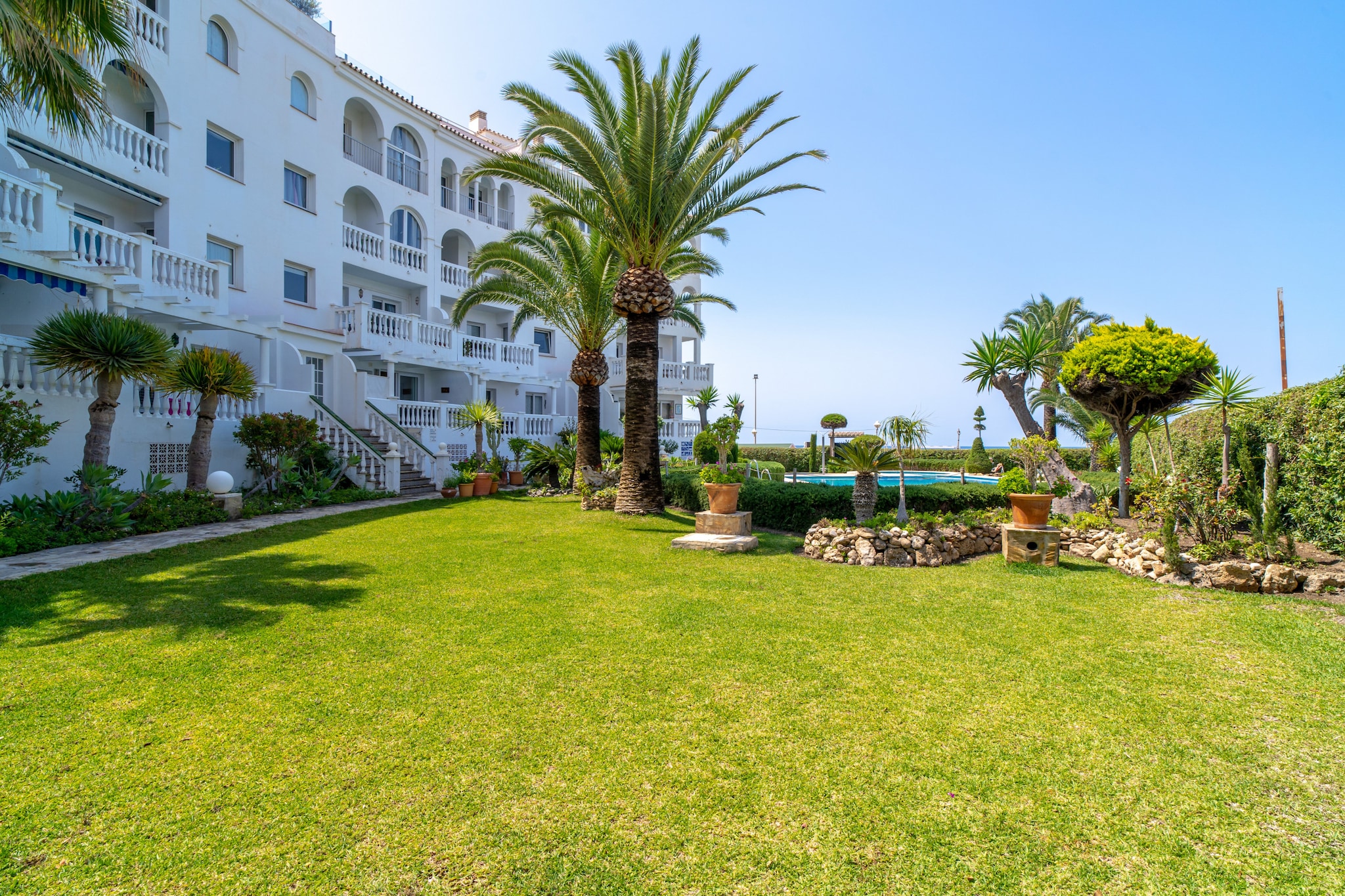 Stella Maris Beachfront B by Casasol-Gärten Sommer