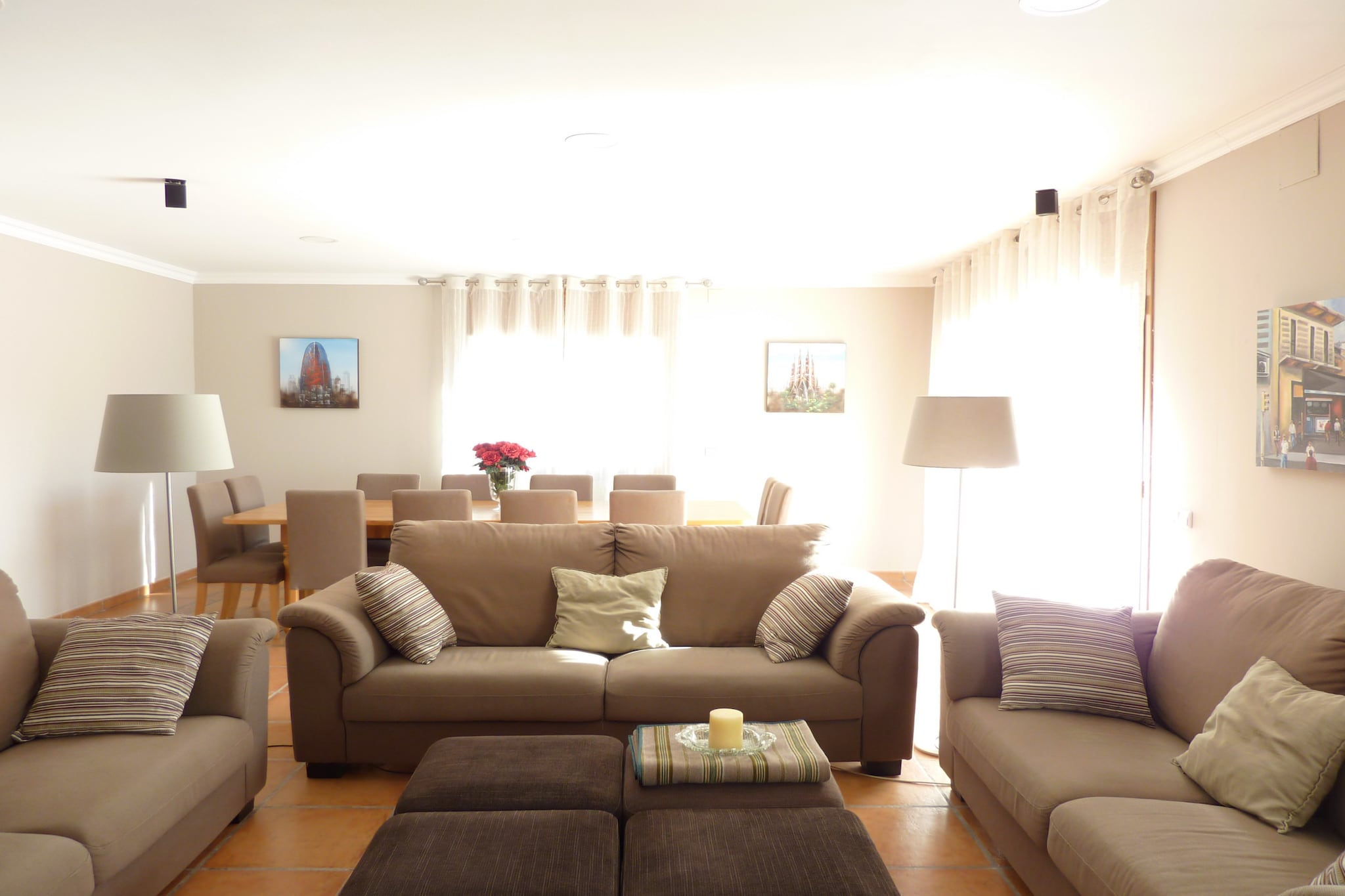 Vivalidays Villa Kiros-Wohnzimmer