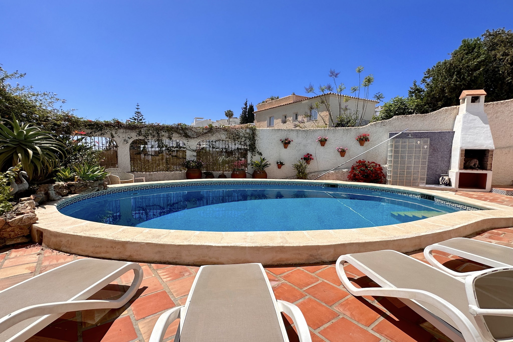 Chimenea 15 Private Pool and Parking by Casasol-Schwimmbad