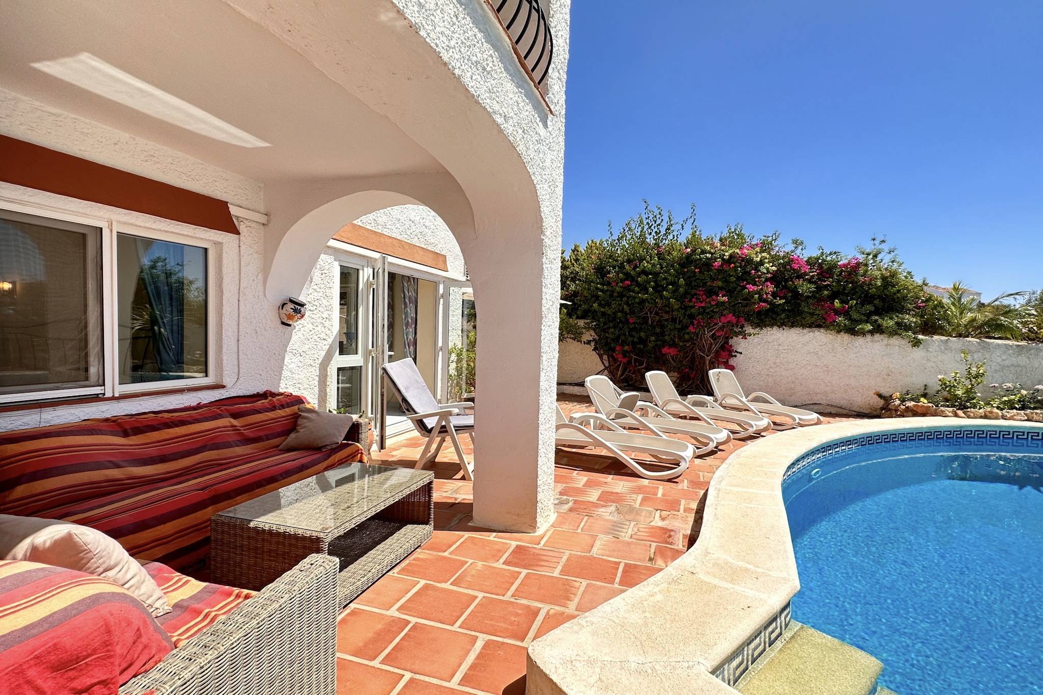 Chimenea 15 Private Pool and Parking by Casasol-Schwimmbad
