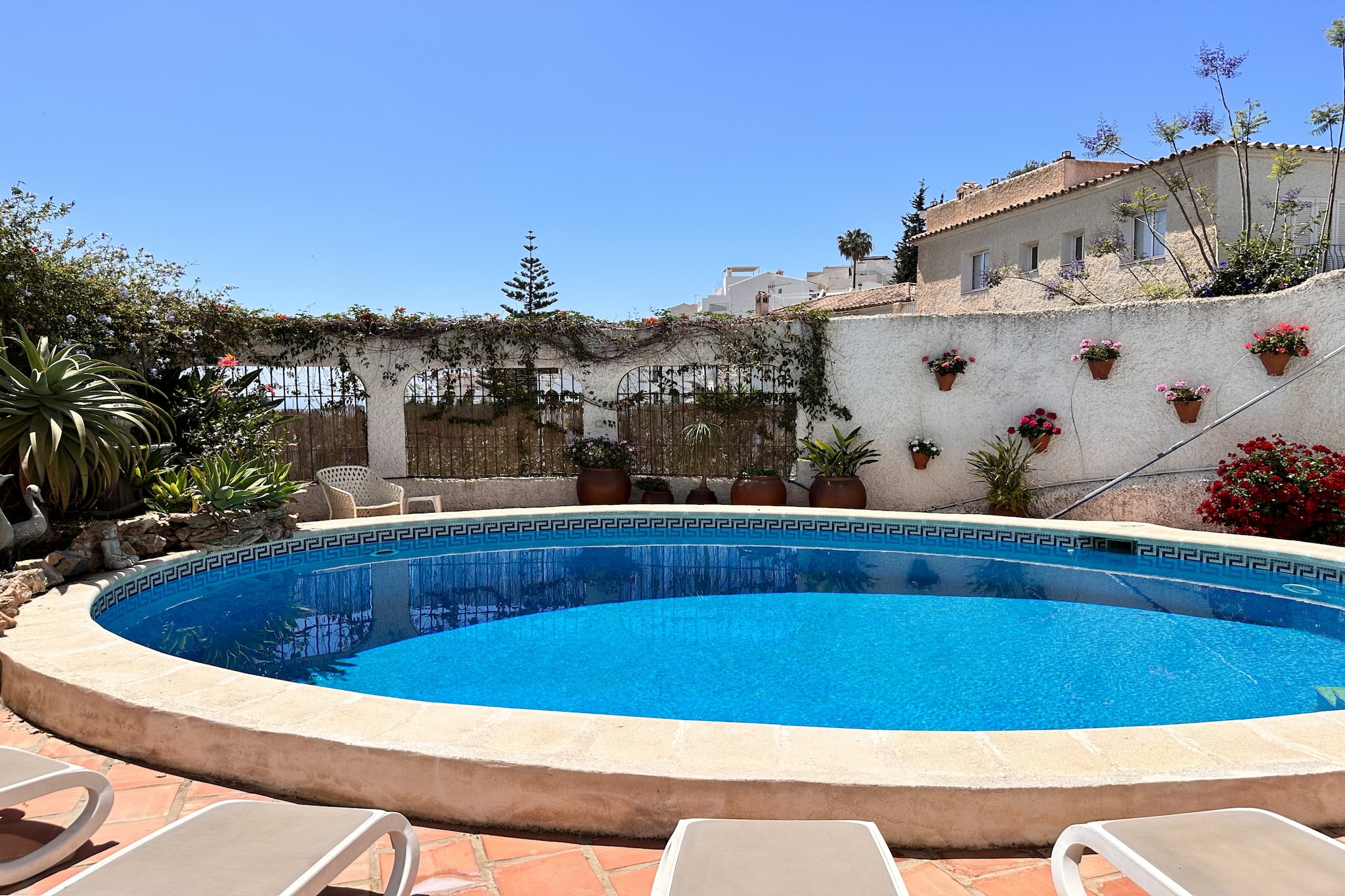 Chimenea 15 Private Pool and Parking by Casasol-Schwimmbad