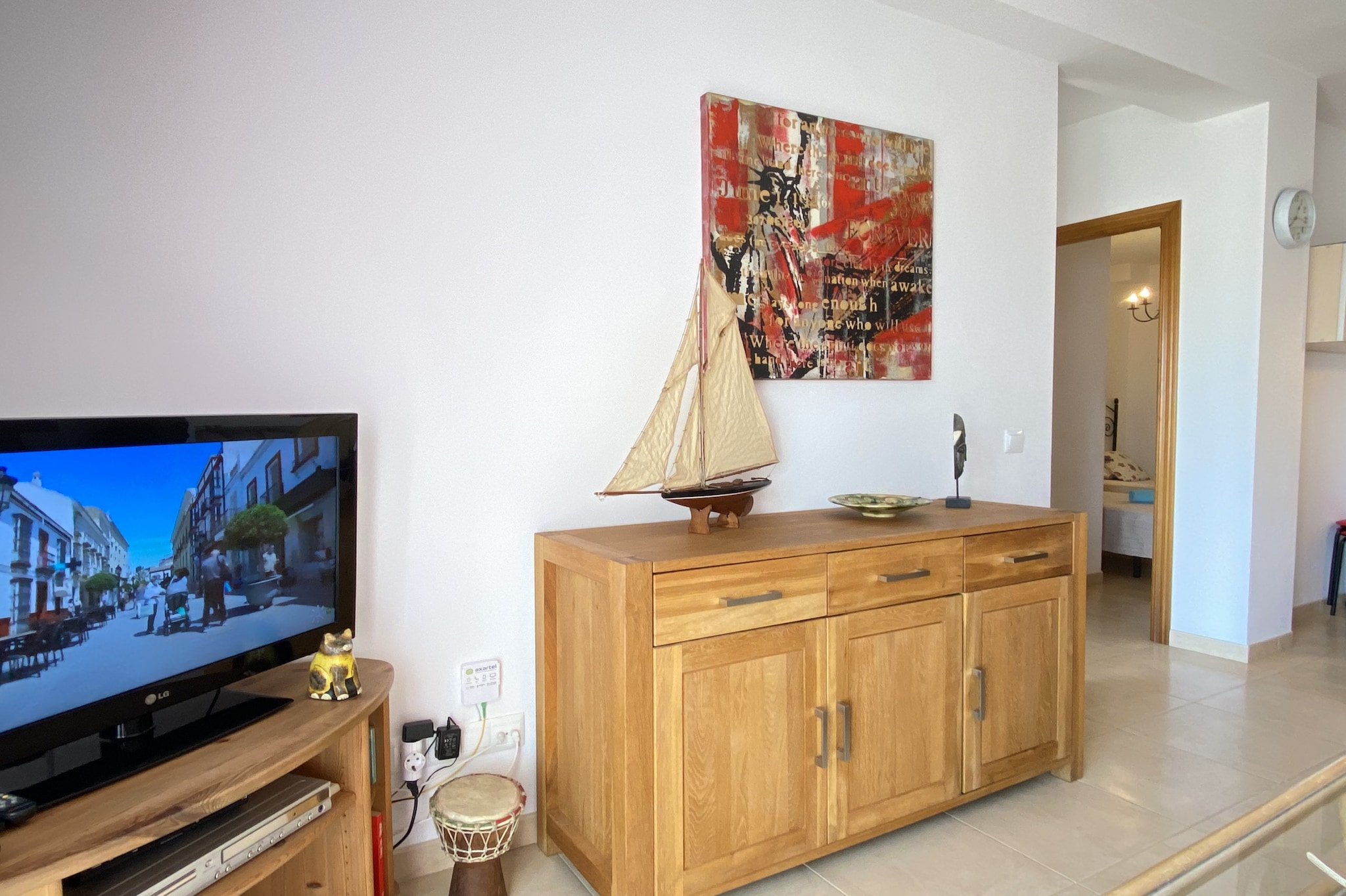 Chimenea Pinar 2 Apartment by Casasol-Living room