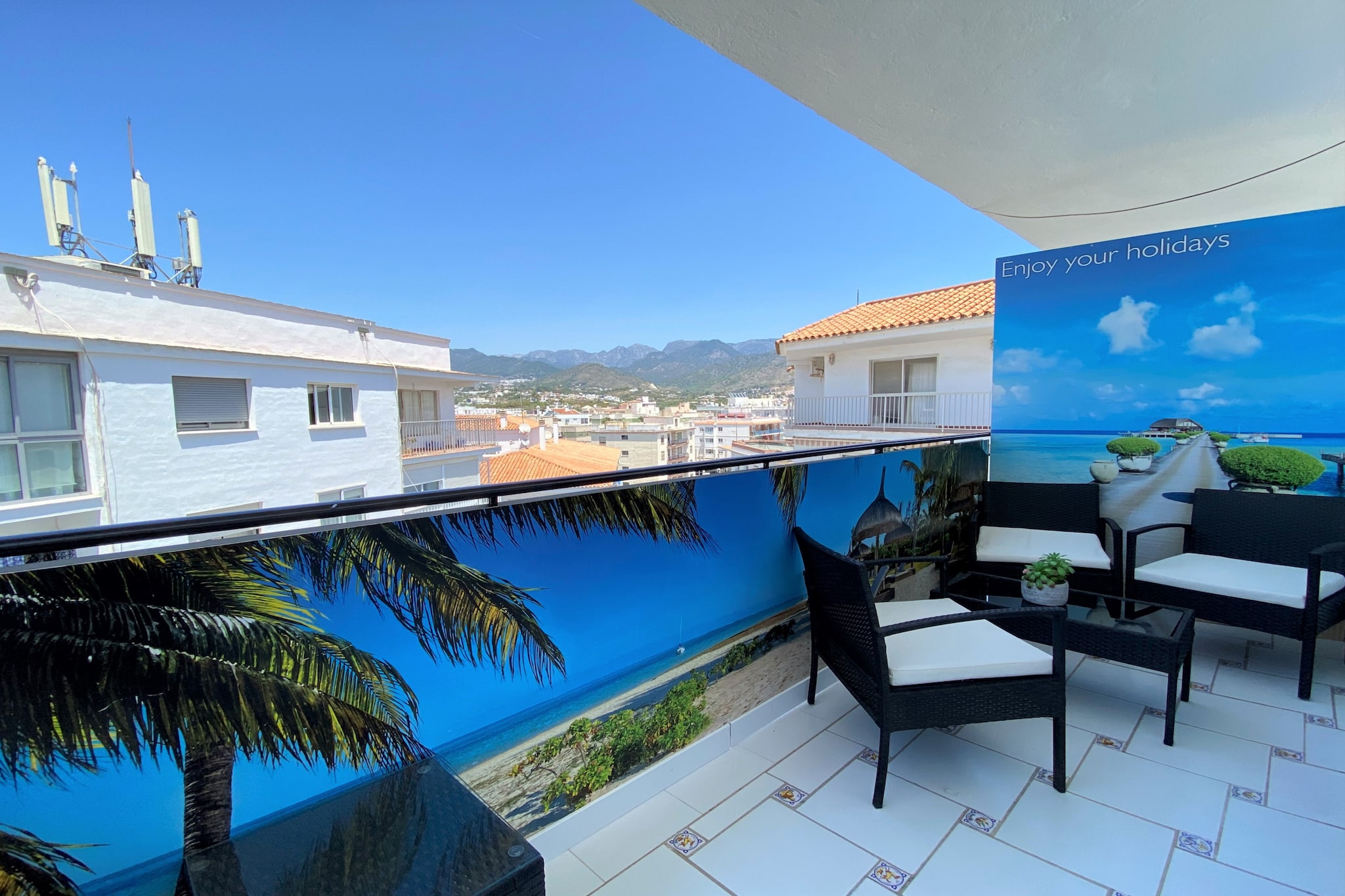 Apartamento Centro Top Floor by Casasol-Terrace balcony