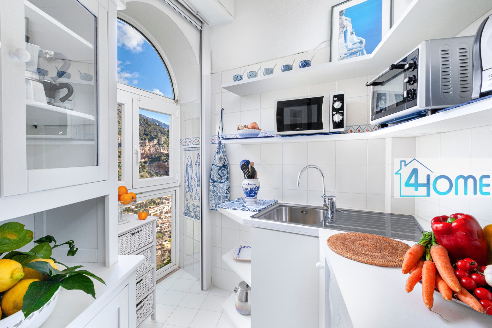 Relaxing Positano-Kitchen