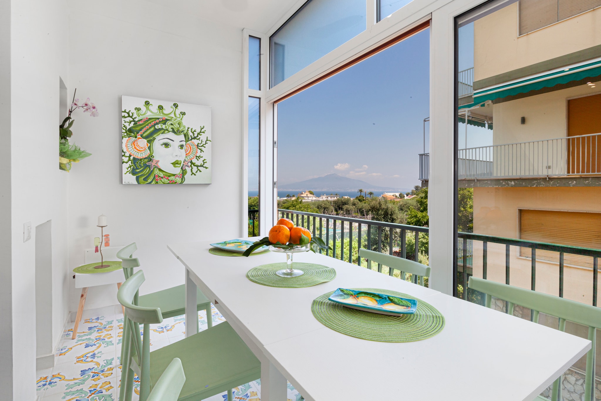 Casa Maridea-Uitzicht zomer