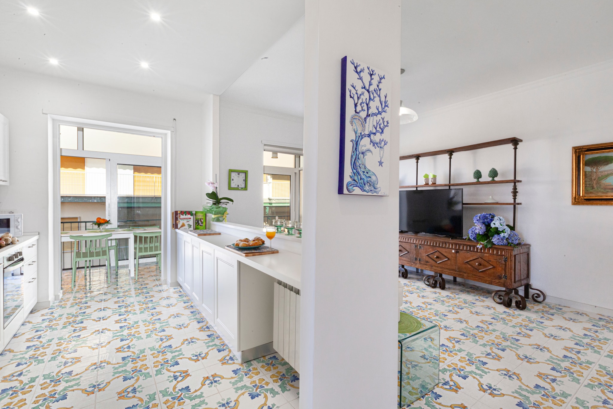 Casa Maridea-Woonkamer