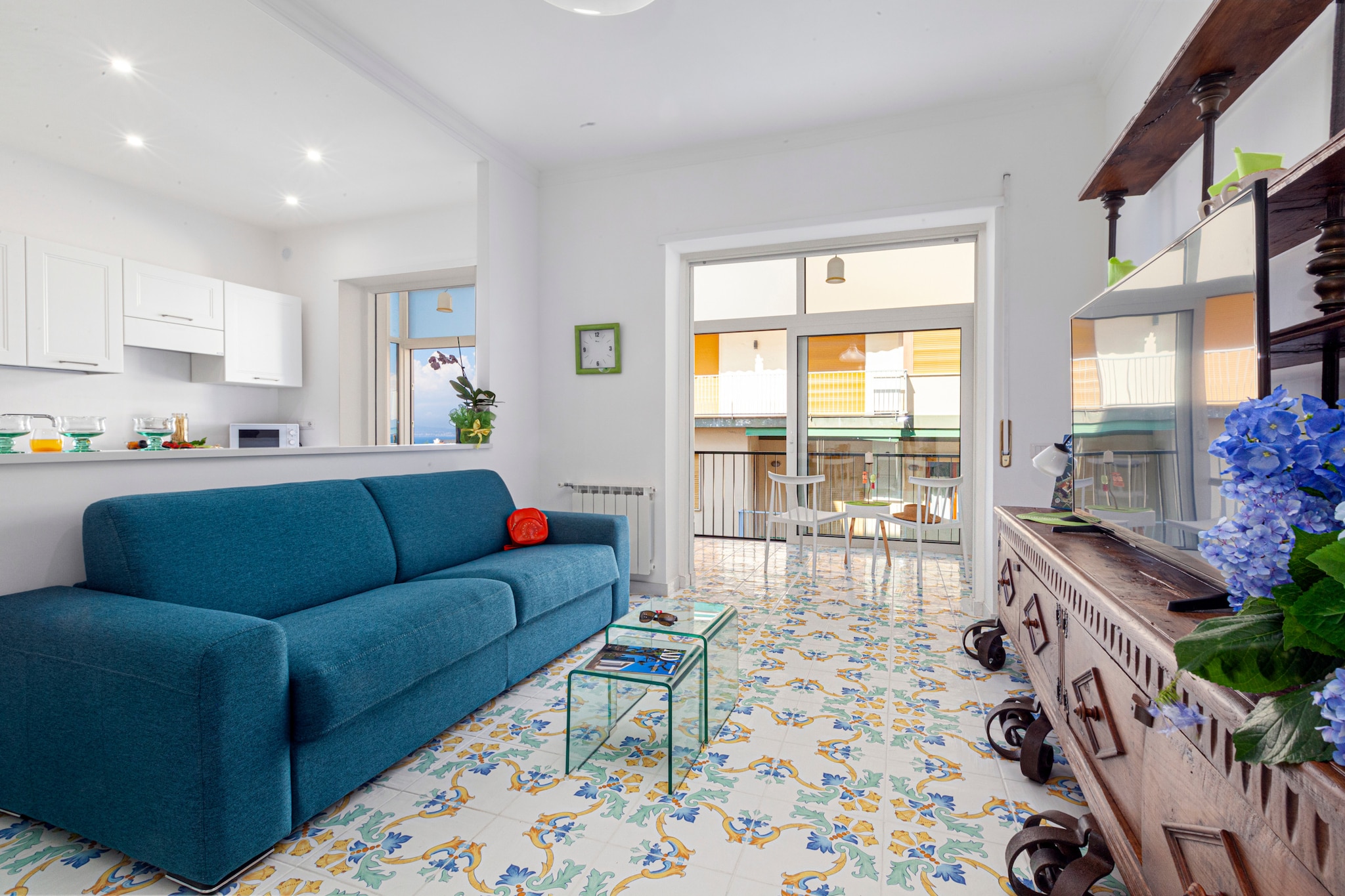 Casa Maridea-Woonkamer
