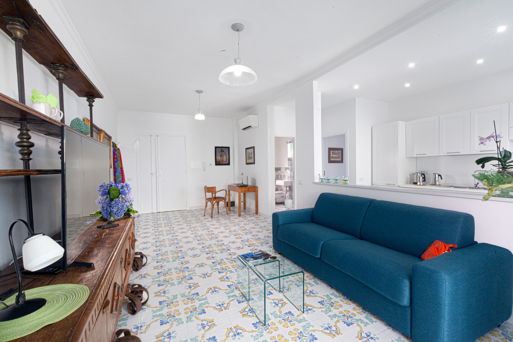 Casa Maridea-Woonkamer